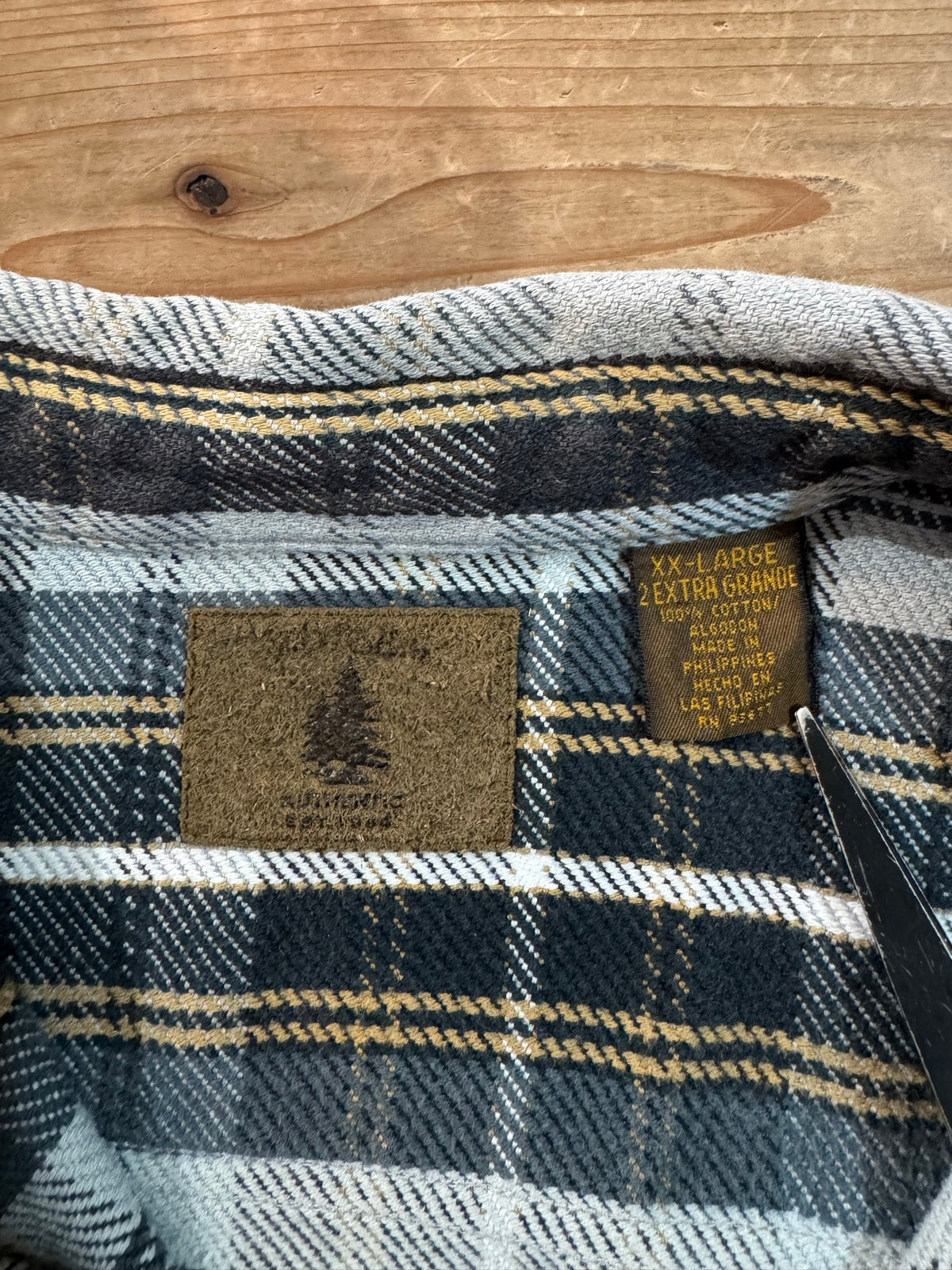 90's J.C.PENNY「ST JOHNS BAY」フランネルシャツ