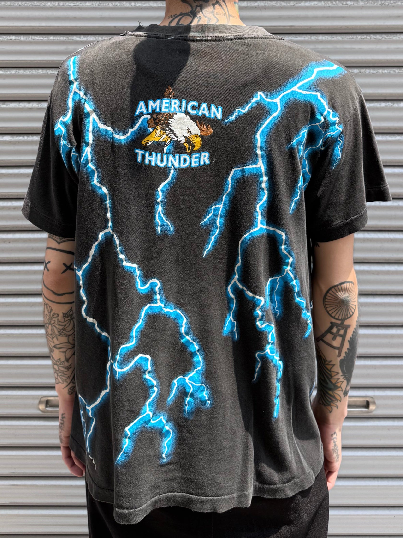 90's AMERICAN THUNDER「NATIVE AMERICANS」Tシャツ