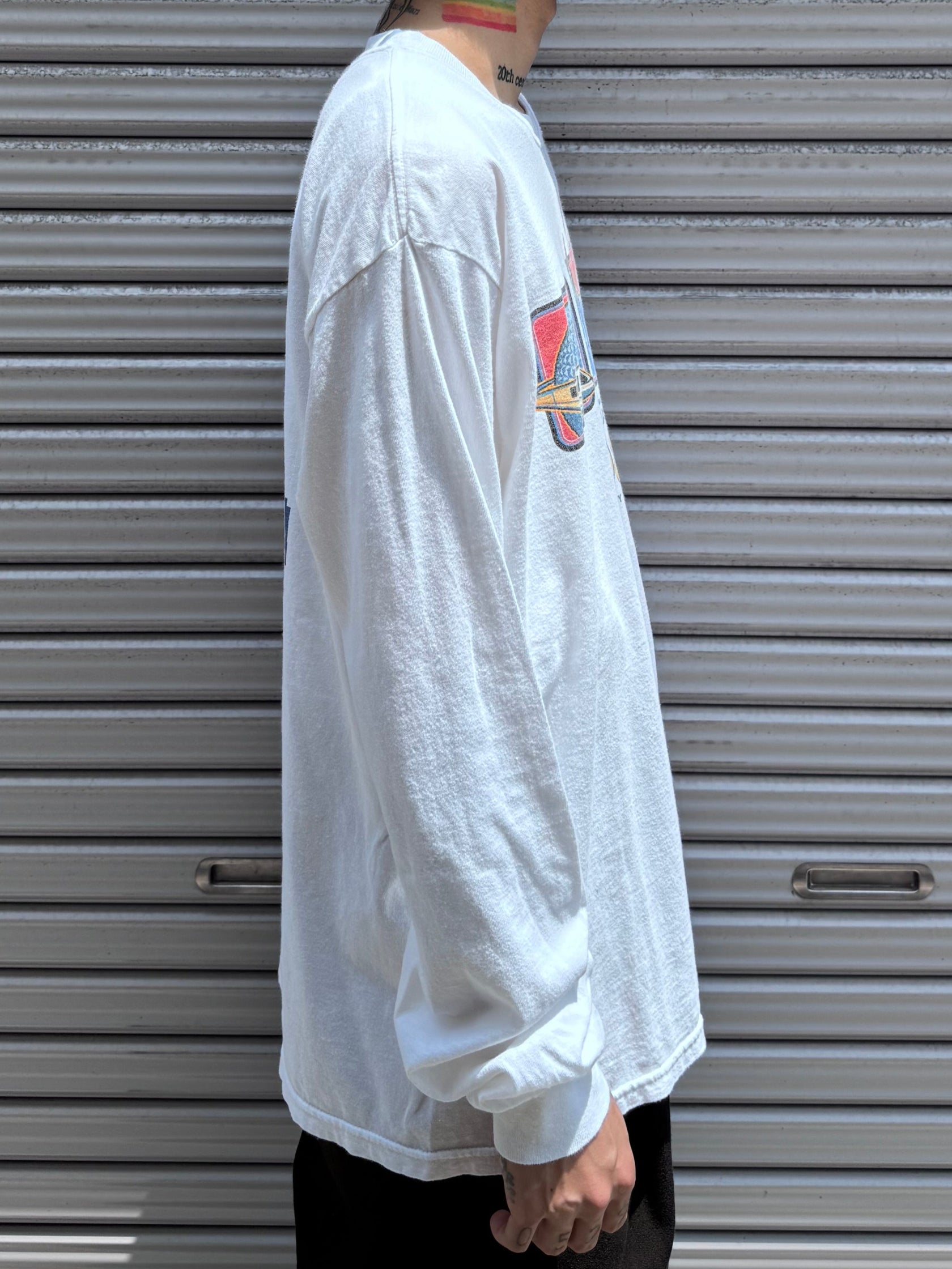 00’s DISNEY 「Half Marathon Donald」キャラクターTシャツ