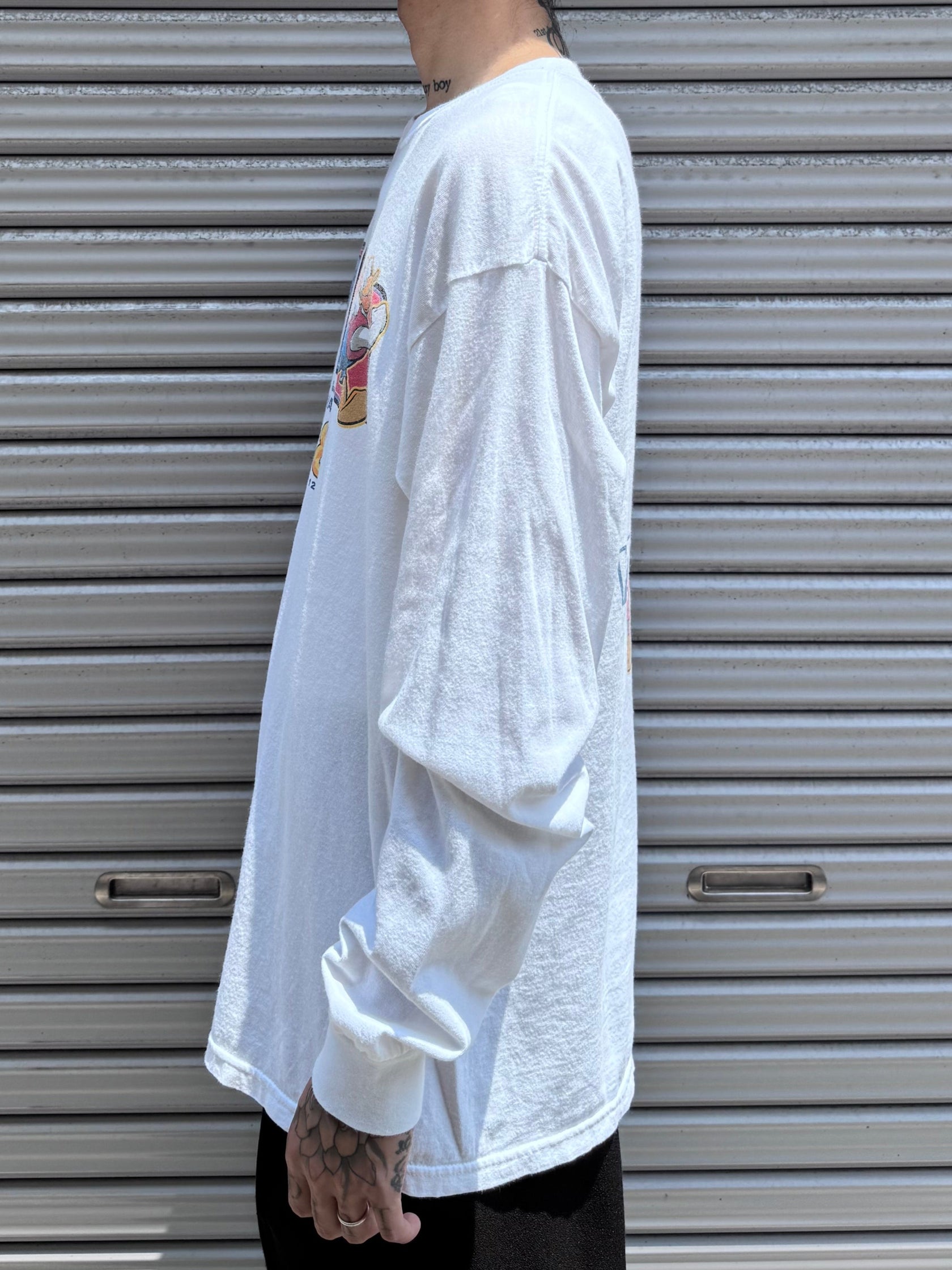 00’s DISNEY 「Half Marathon Donald」キャラクターTシャツ