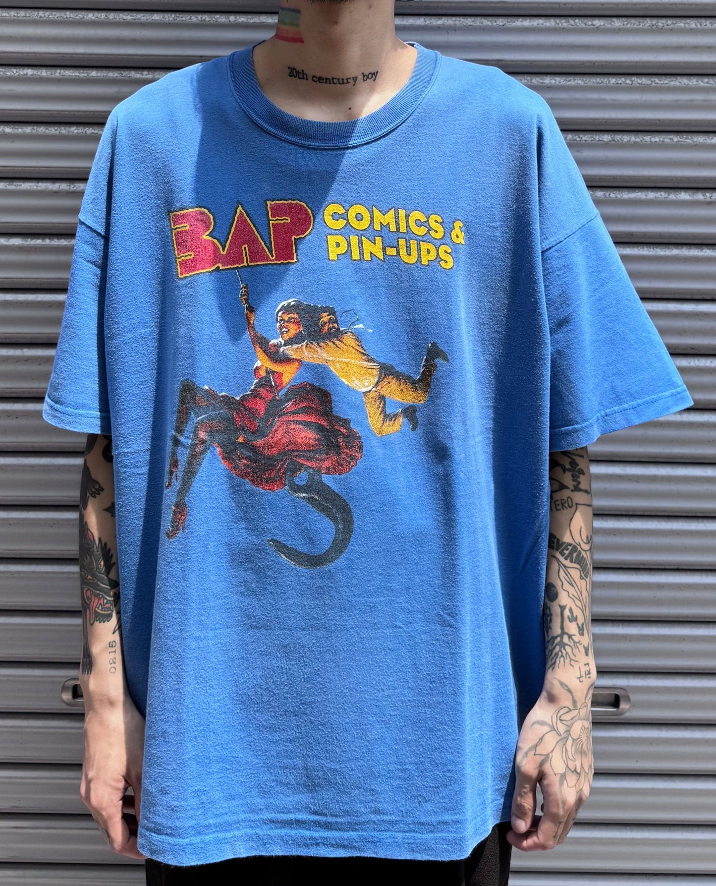 00's BAP「COMICS &PIN-UPS」キャラクターTシャツ