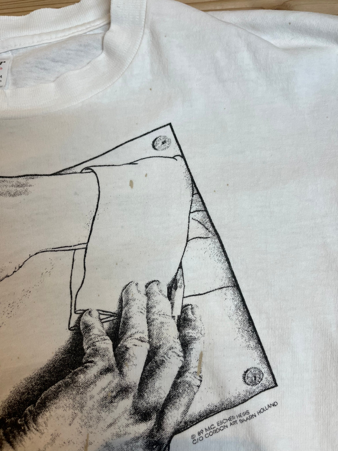 90's M.C. ESCHER アートTシャツ