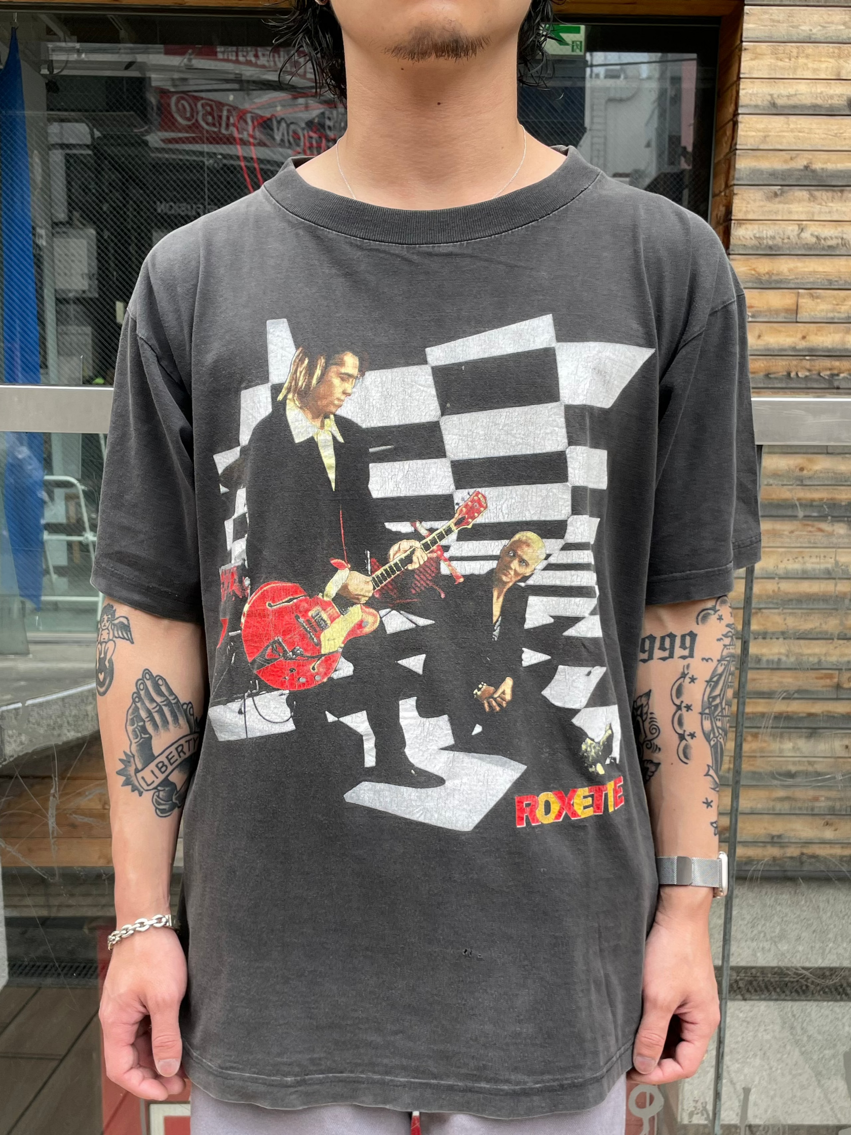 90's ROXETTE「CRASH! BOOM! BANG!」 ツアーTシャツ