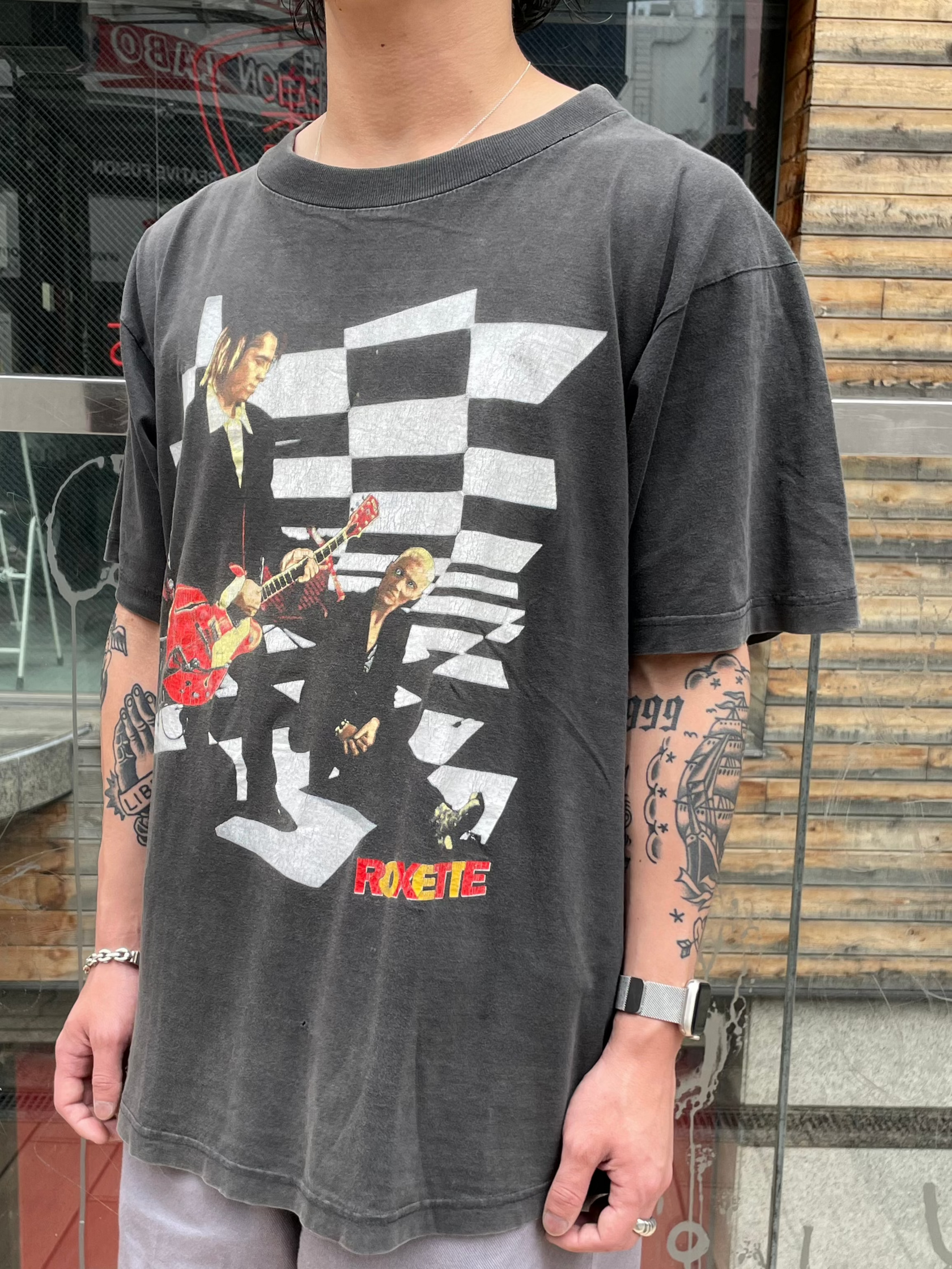 90's ROXETTE「CRASH! BOOM! BANG!」 ツアーTシャツ