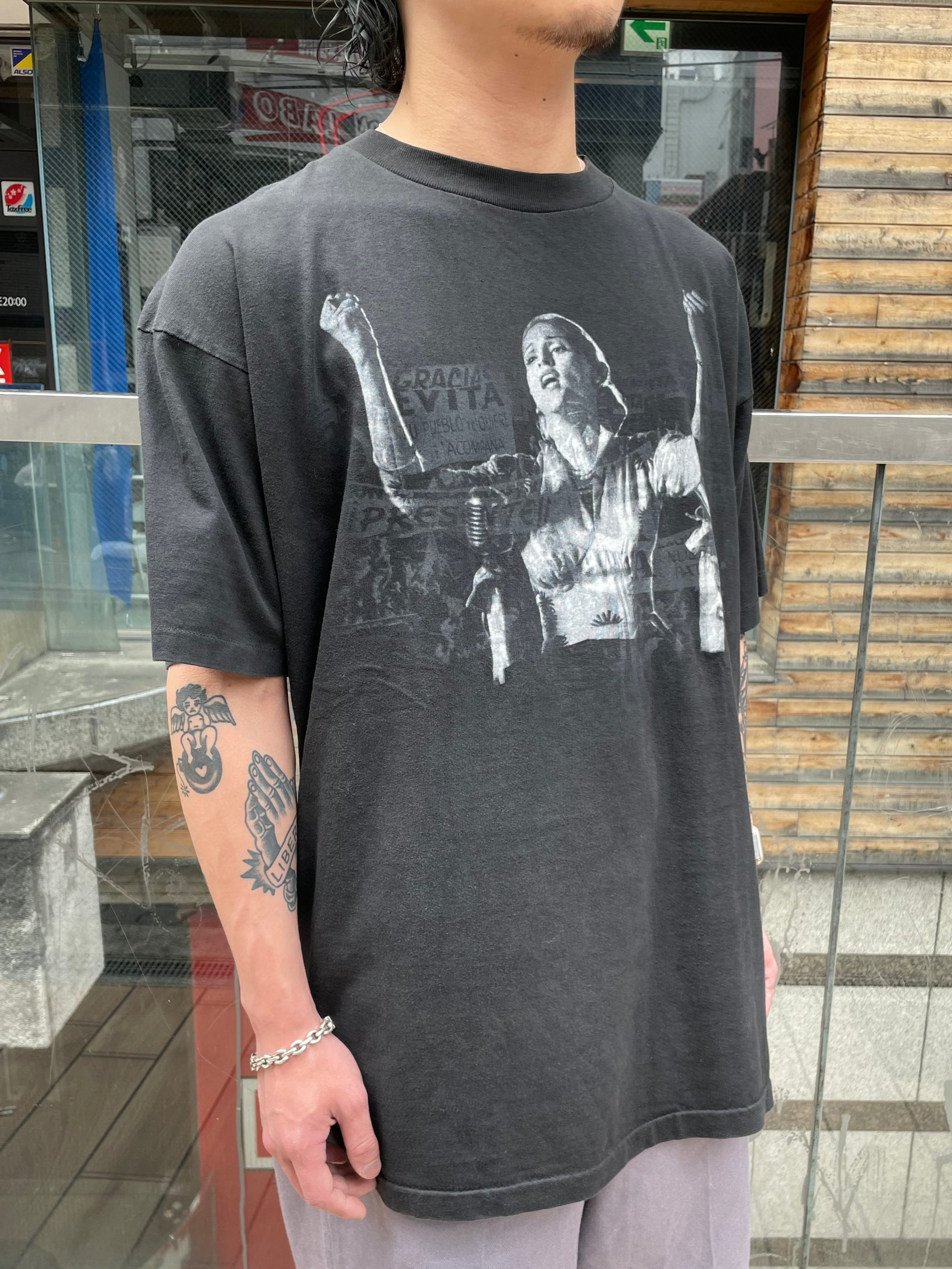 90's MADONNA「EVITA」USA製 ムービーTシャツ