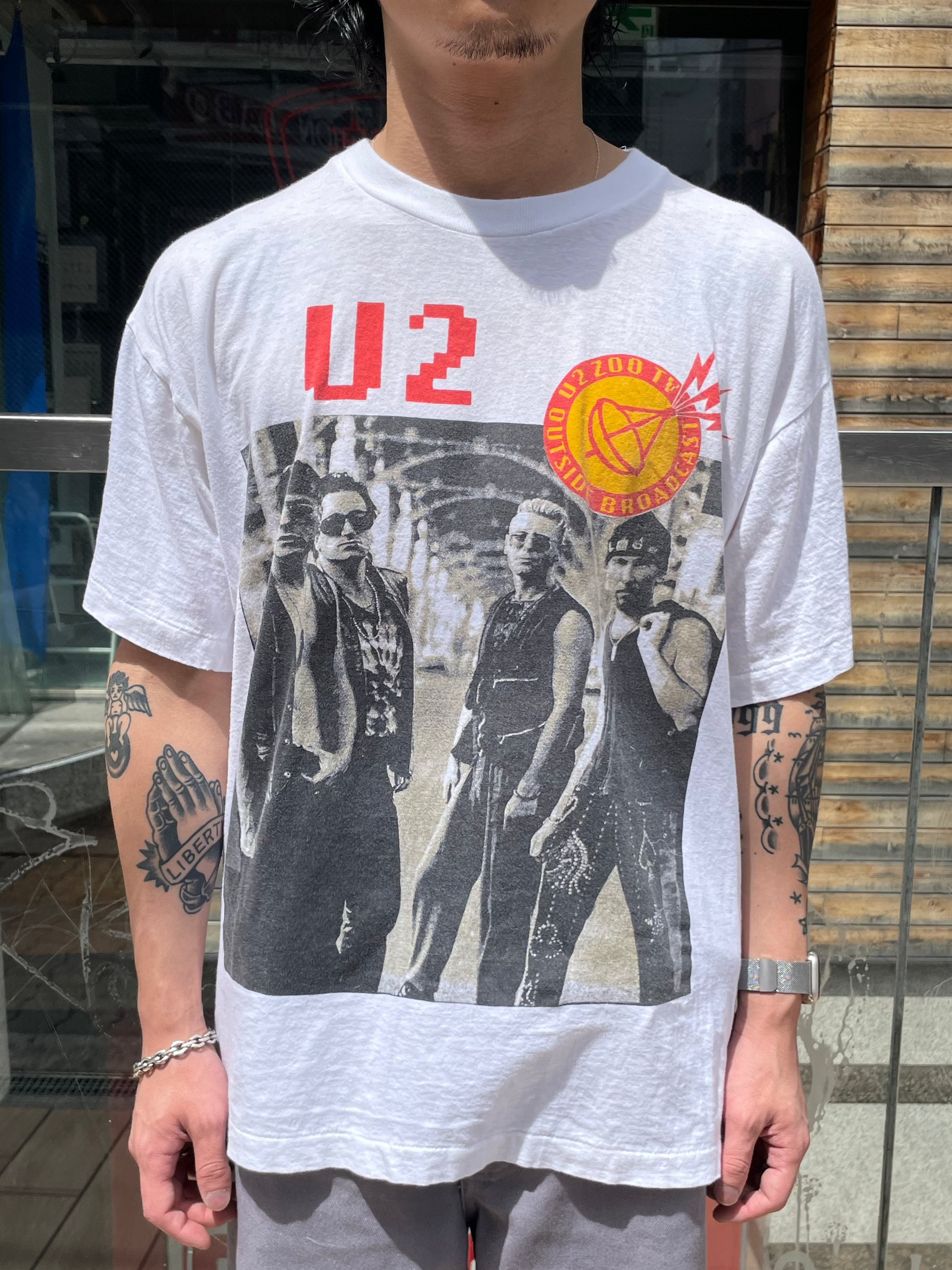 90's U2「ZOO TV TOUR」ツアーTシャツ