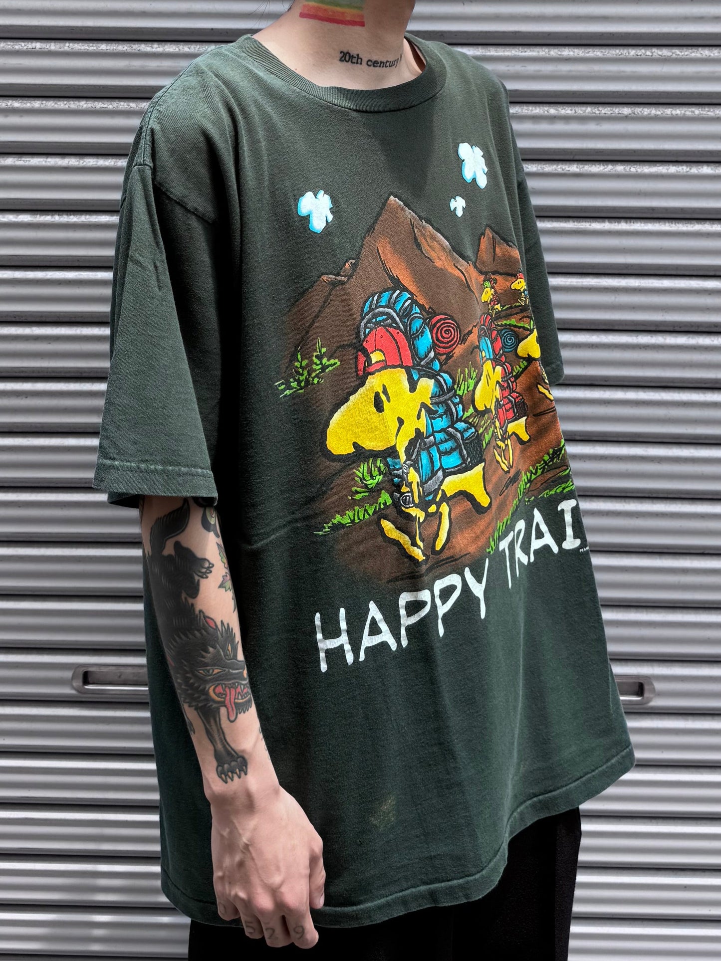 90's PEANUTS「WOODSTOCK」キャラクターTシャツ