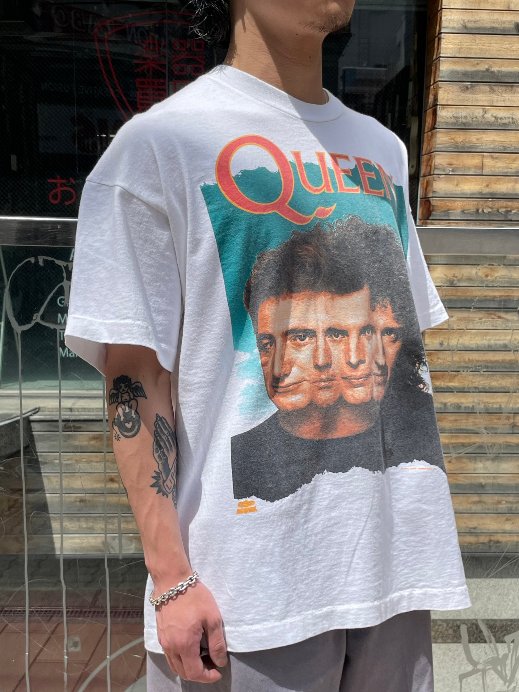 90's~00's QUEEN「MULTI FACE」バンドTシャツ