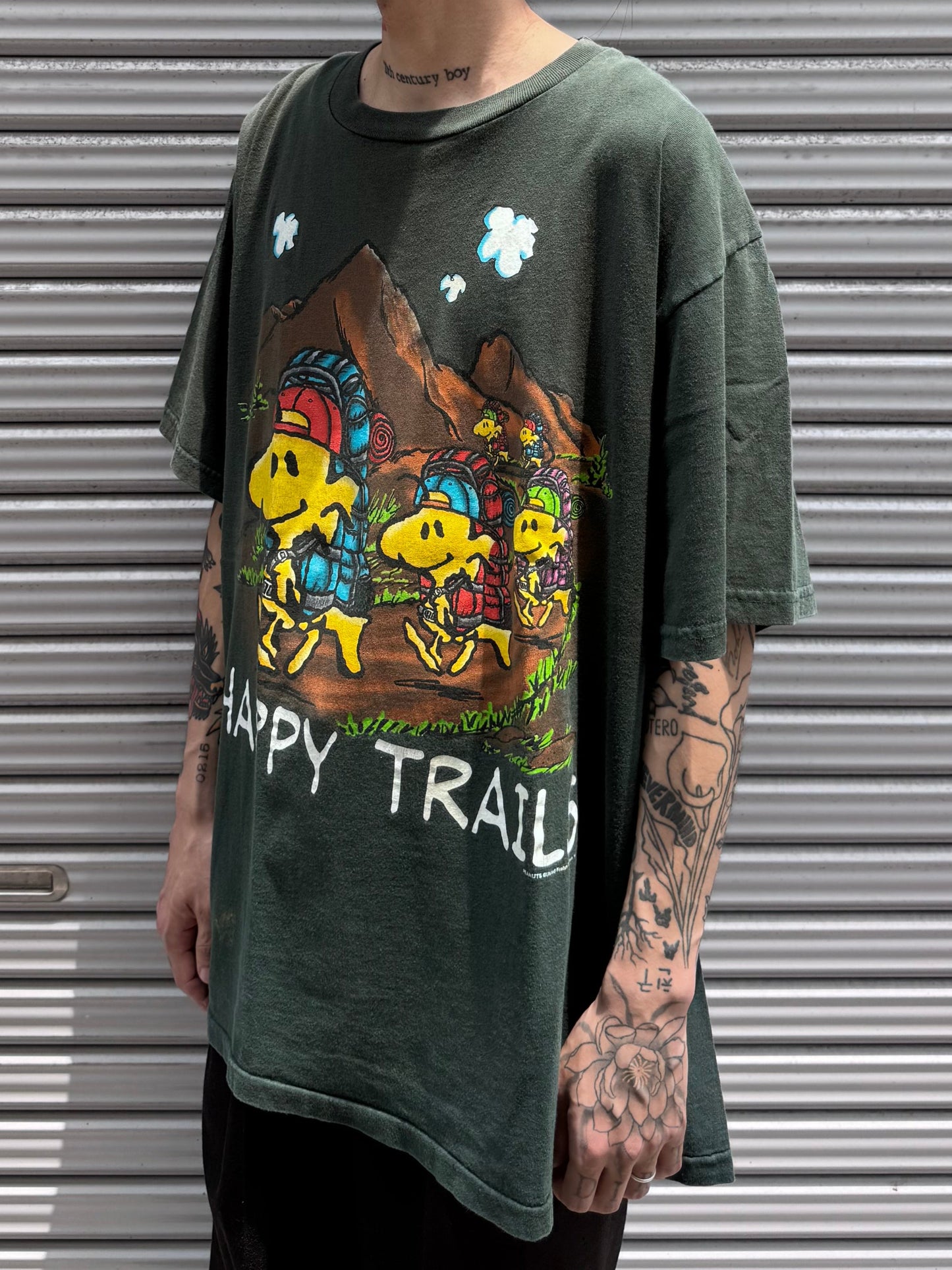 90's PEANUTS「WOODSTOCK」キャラクターTシャツ