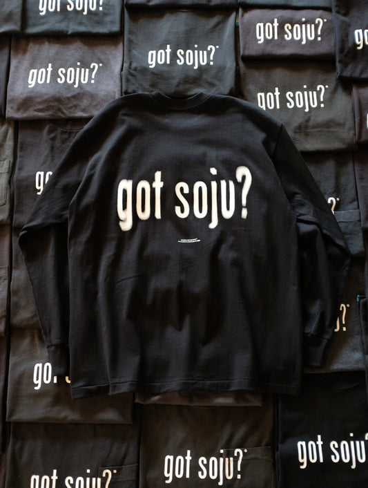 Rattamontta 「Got Soju?」ロングスリーブTシャツ