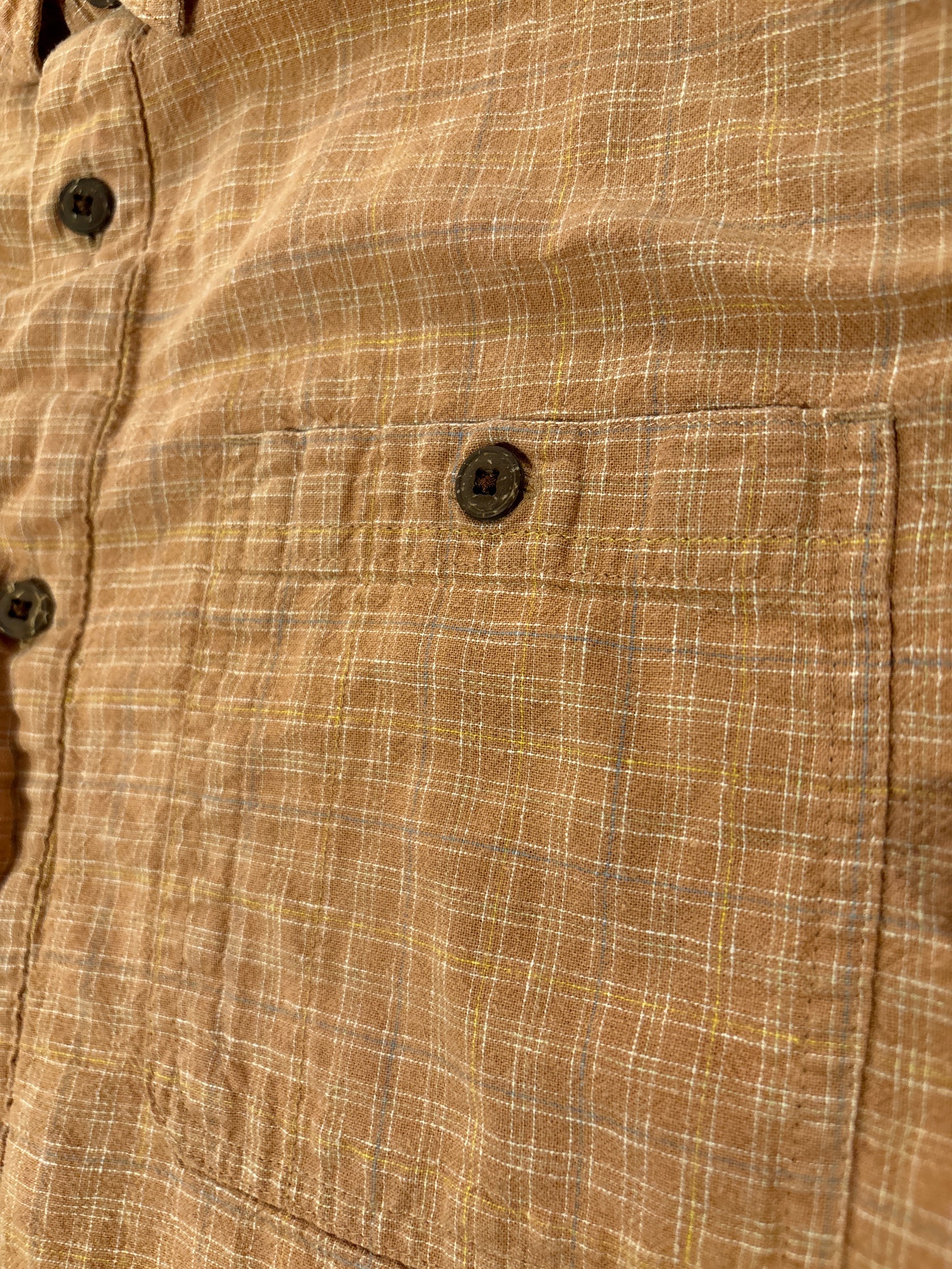 00's PATAGONIA「Cotton Check Shirt」半袖シャツ