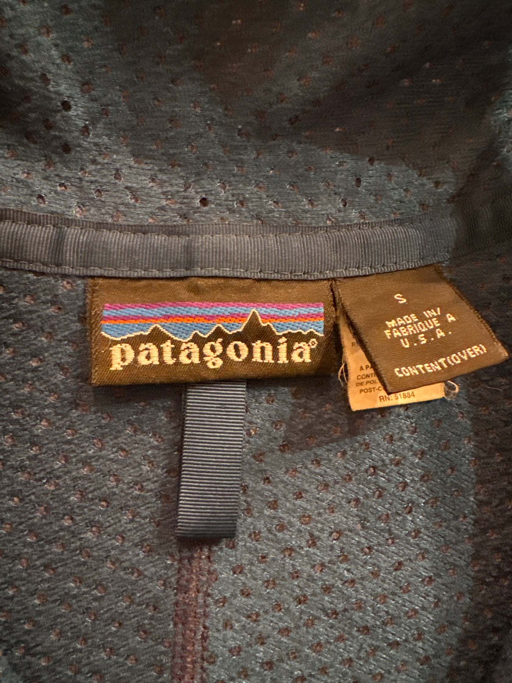 90's Patagonia ベビーレトロカーディガン