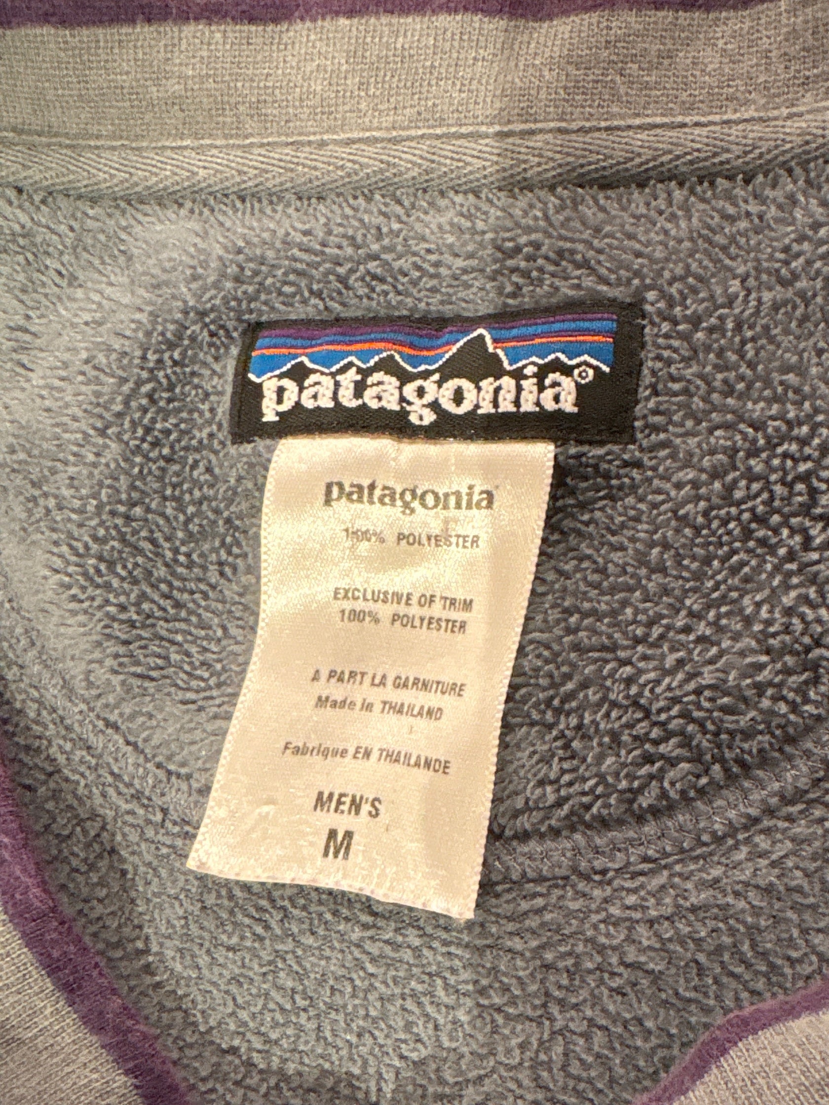 00's PATAGONIA「Rhythm plush SYNCHILLA Sweat」フリーストップス