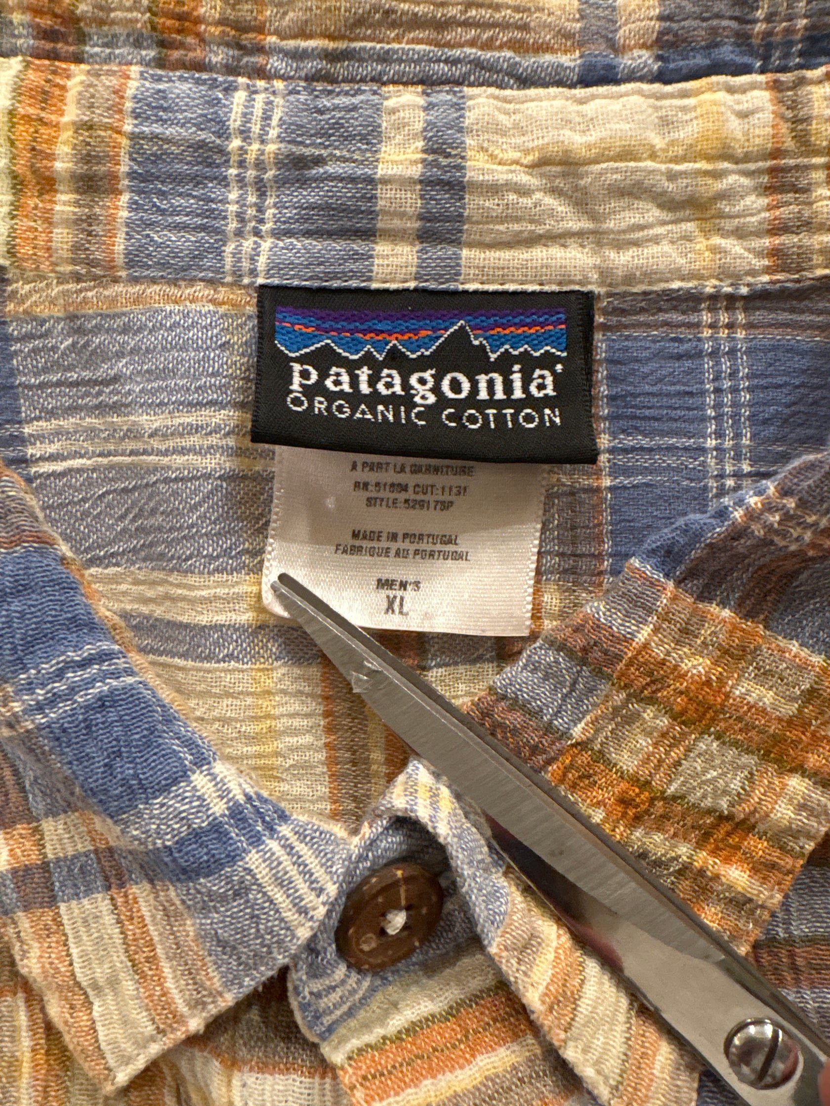 00's PATAGONIA「A/C Seersucker Shirt」半袖シャツ