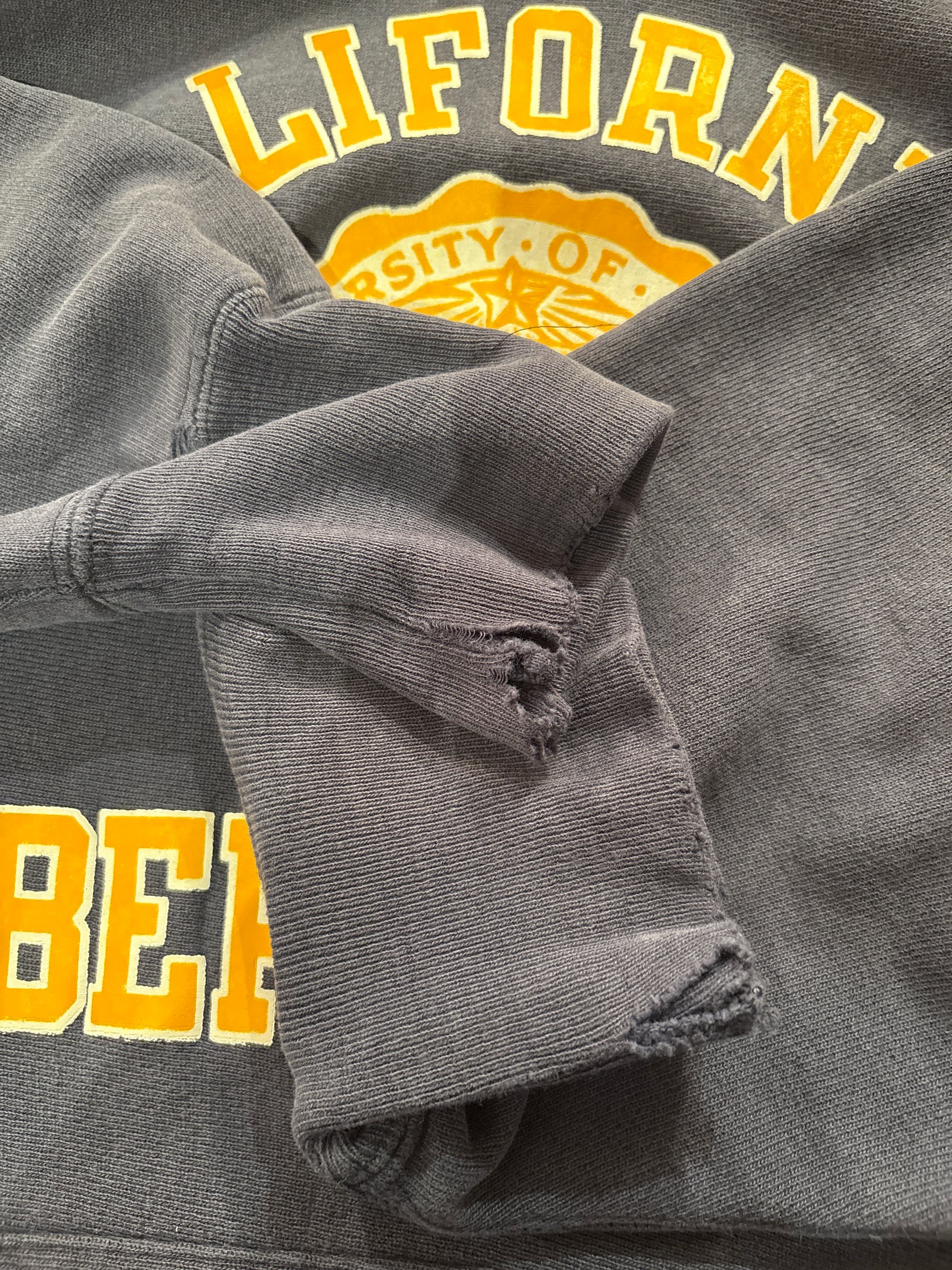 90‘s CHAMPION REVERSE WEAVE「CALIFORNIA BERKELEY」USA製 スウェットパーカー