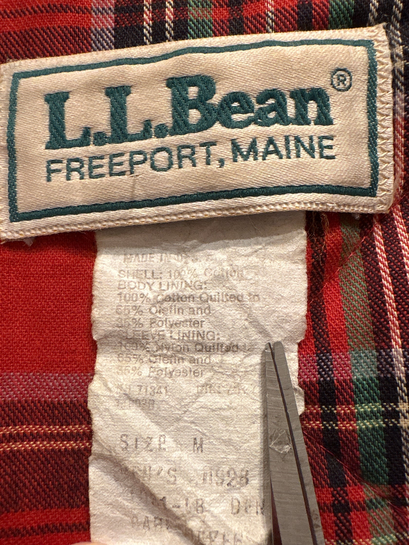80's L.L.BEAN「DRIZZLER JACKET」デニムスウィングジャケット