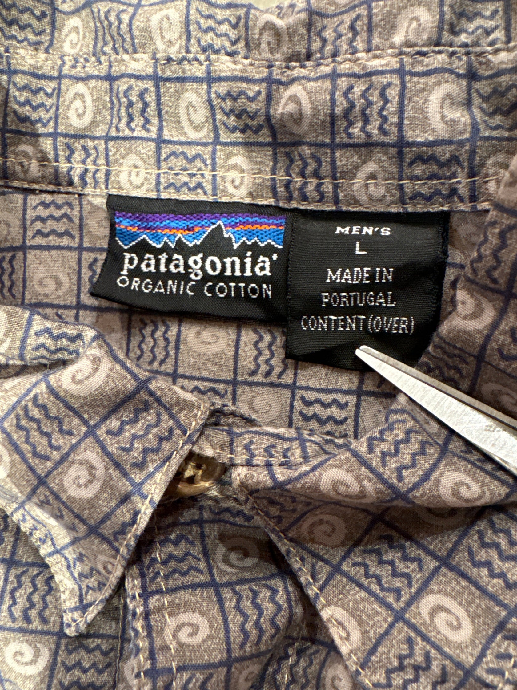 00's PATAGONIA「Organic Cotton Shirt」半袖シャツ