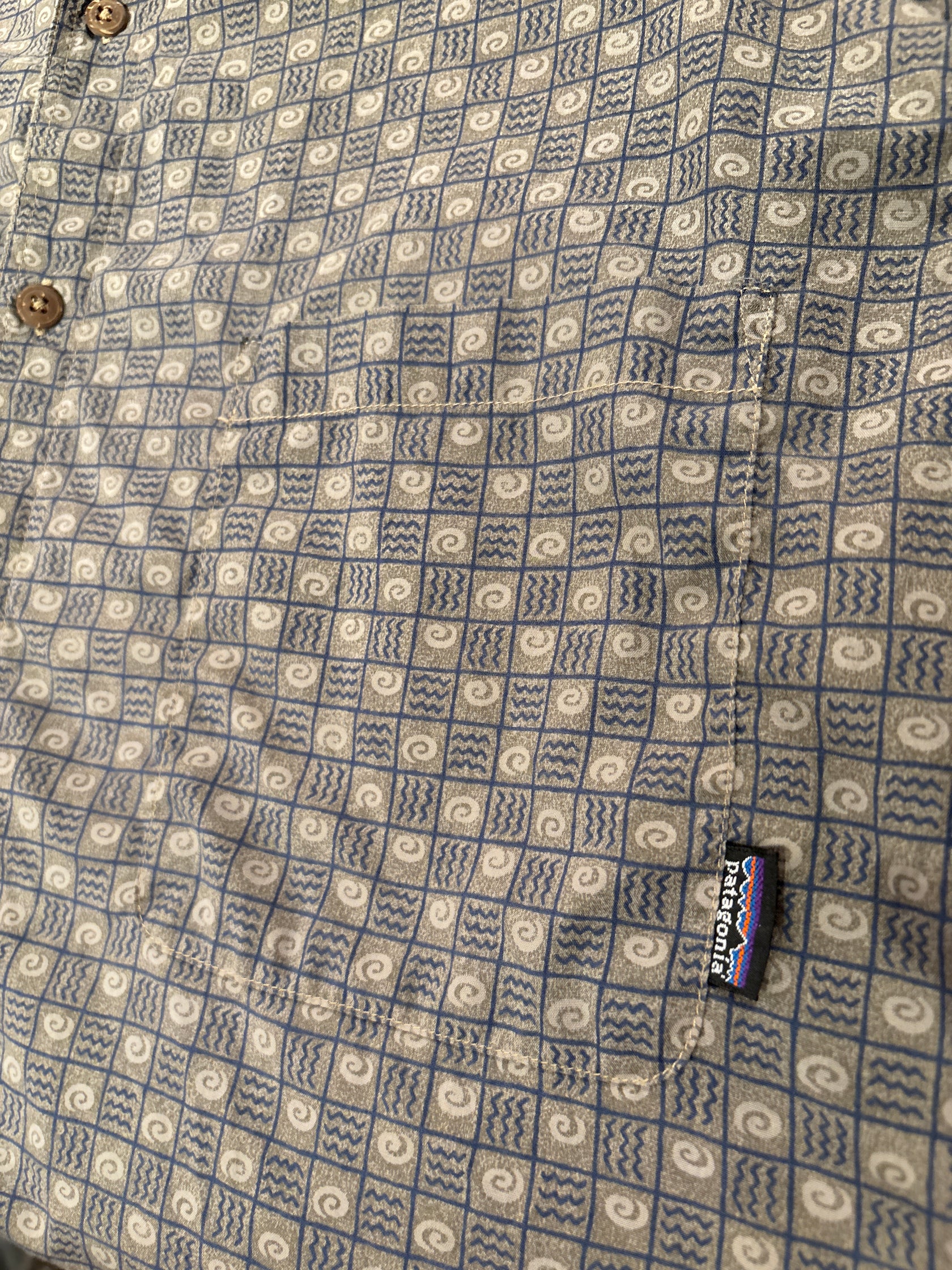00's PATAGONIA「Organic Cotton Shirt」半袖シャツ
