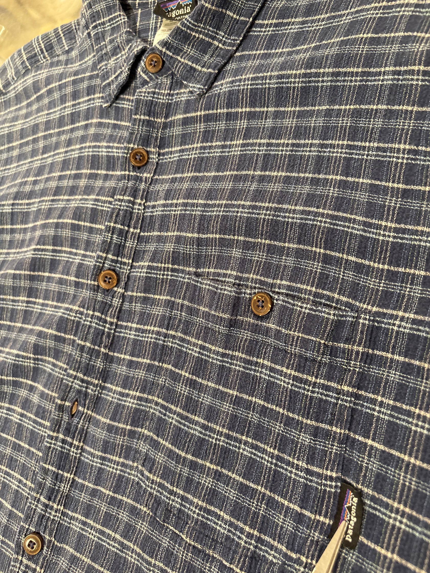 00's PATAGONIA「Cotton Shirt」半袖シャツ