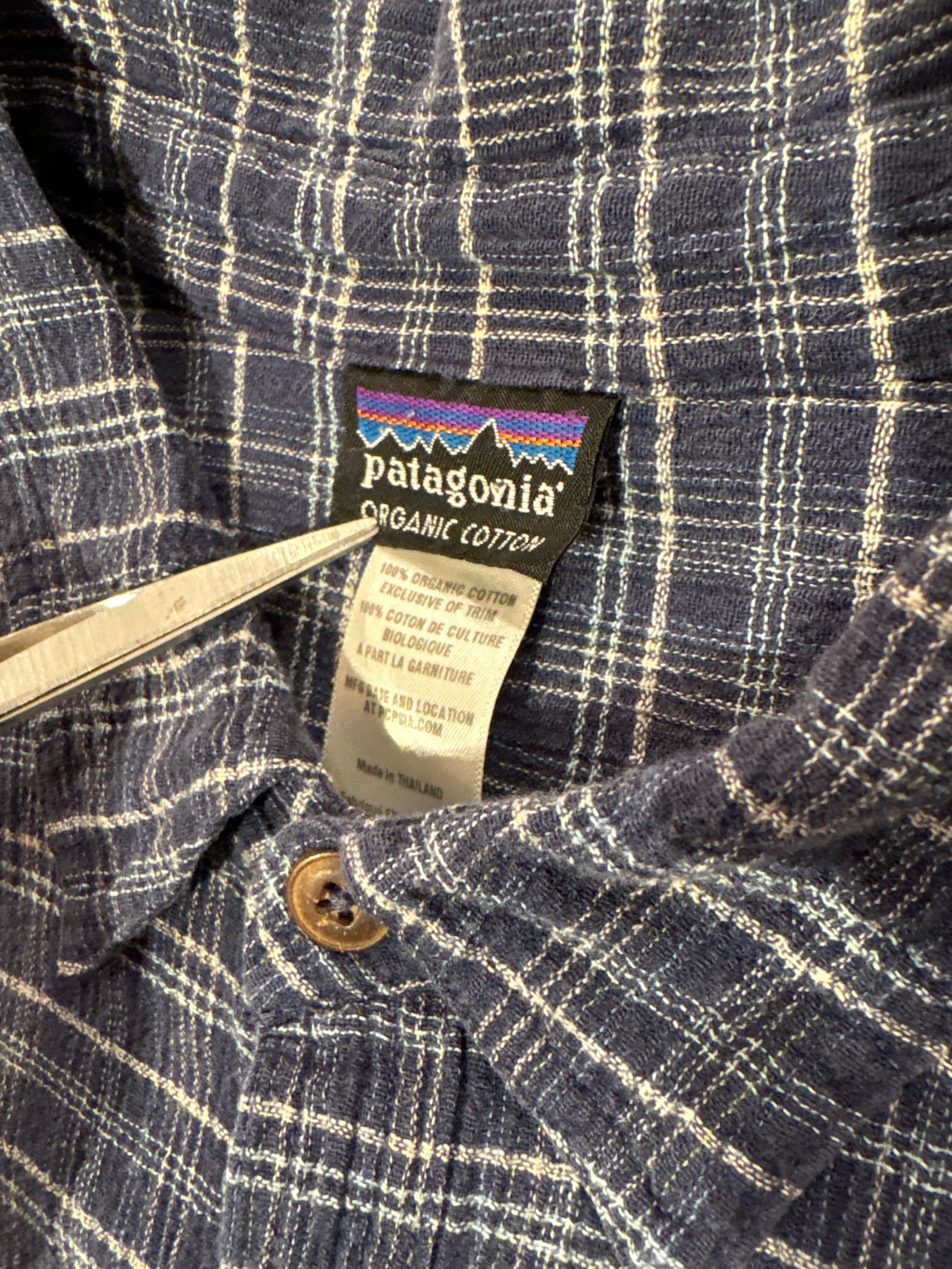 00's PATAGONIA「Cotton Shirt」半袖シャツ