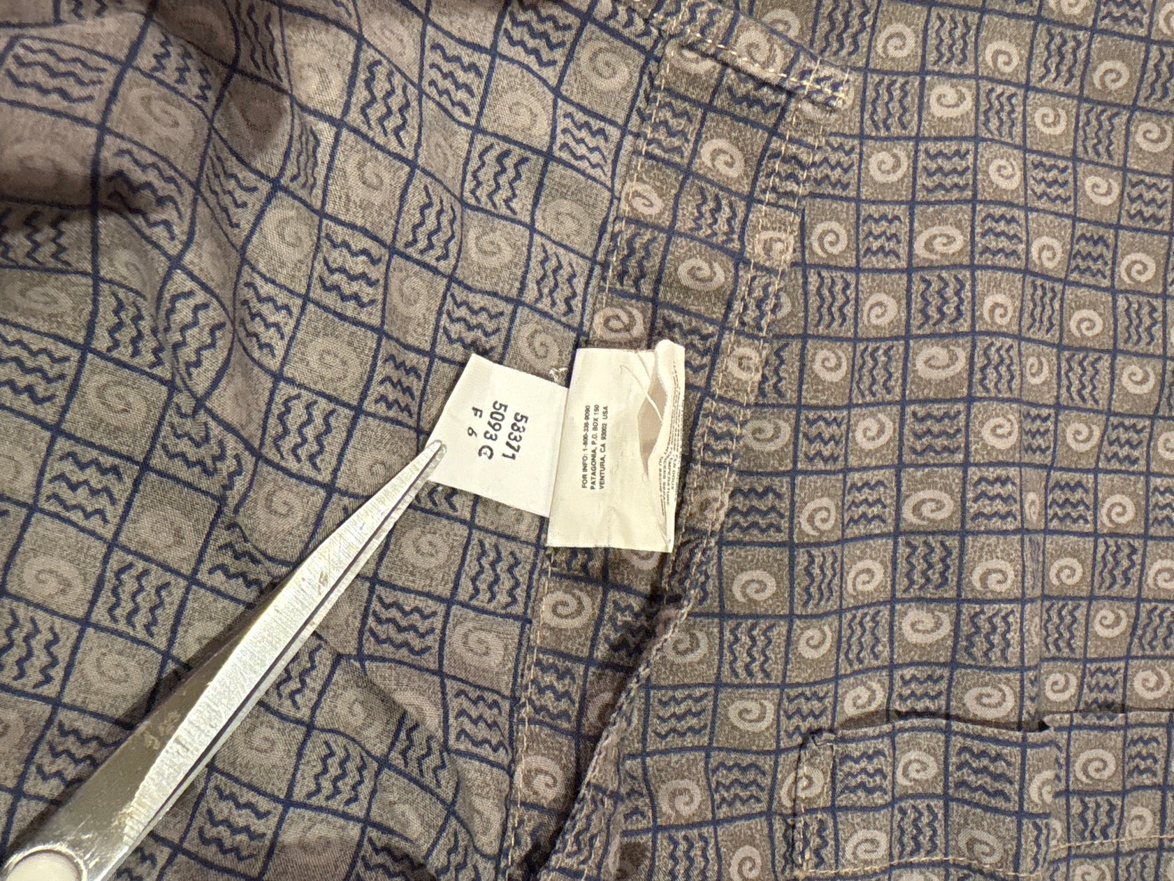 00's PATAGONIA「Organic Cotton Shirt」半袖シャツ