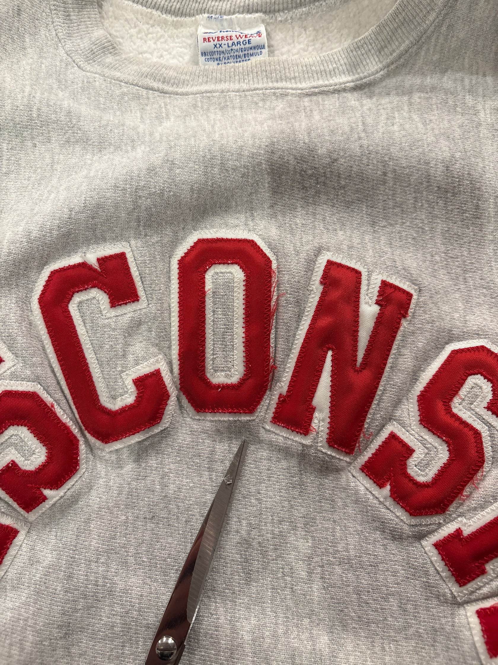 90‘s CHAMPION REVERSE WEAVE「WISCONSIN」USA製 スウェット