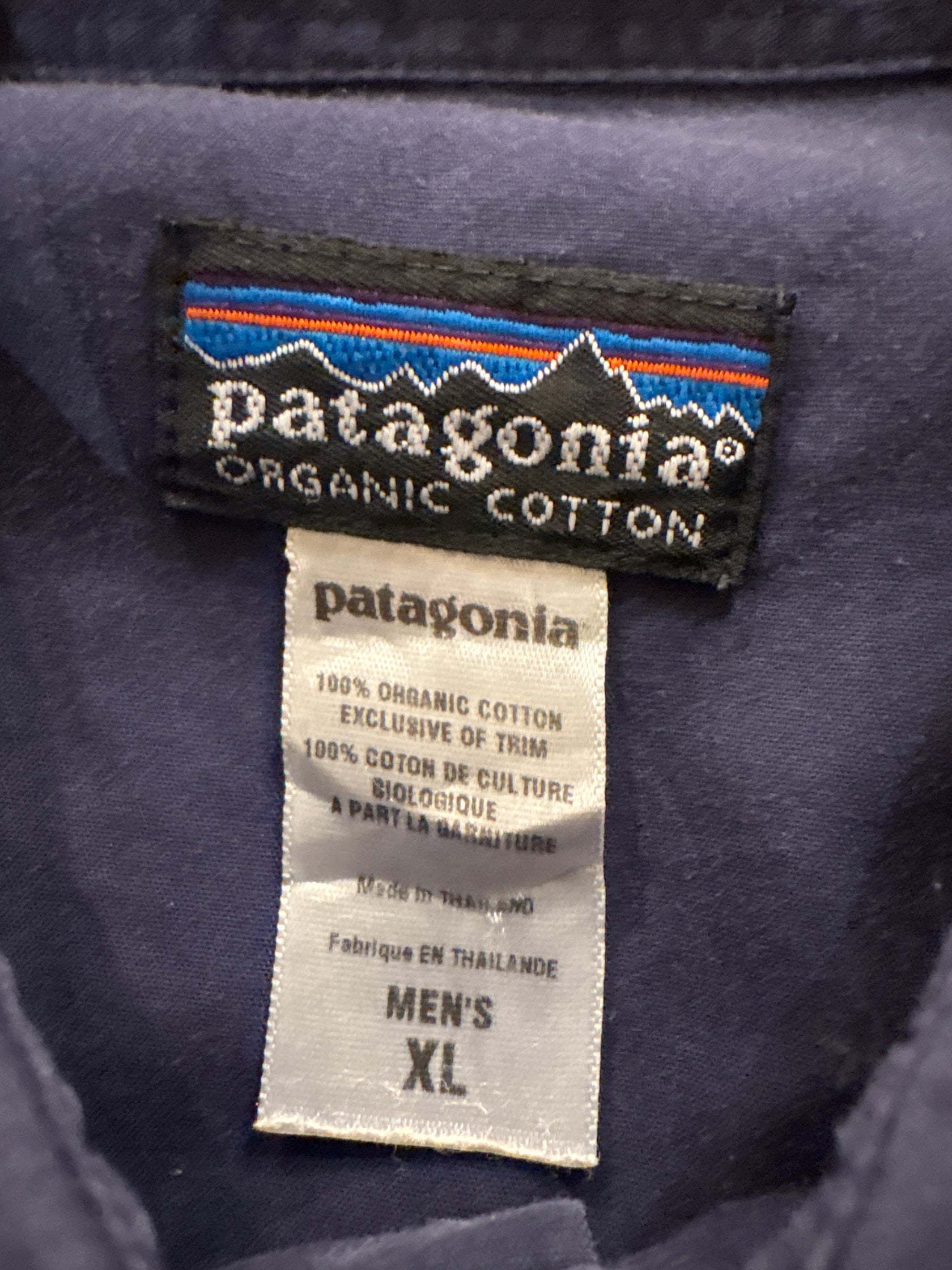 00's PATAGONIA「Cotton Shirt」半袖シャツ