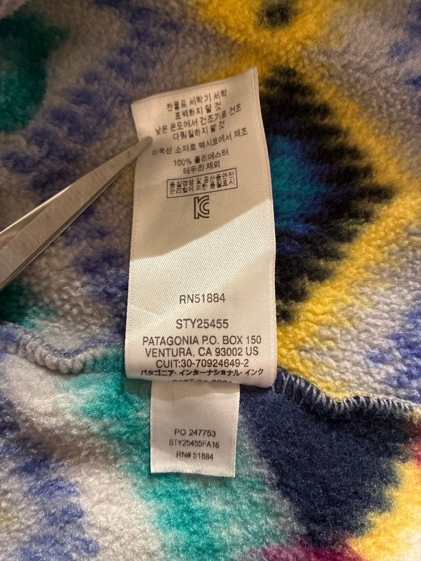 10's PATAGONIA「SYNCHILLA Snap-T 」フリースプルオーバー