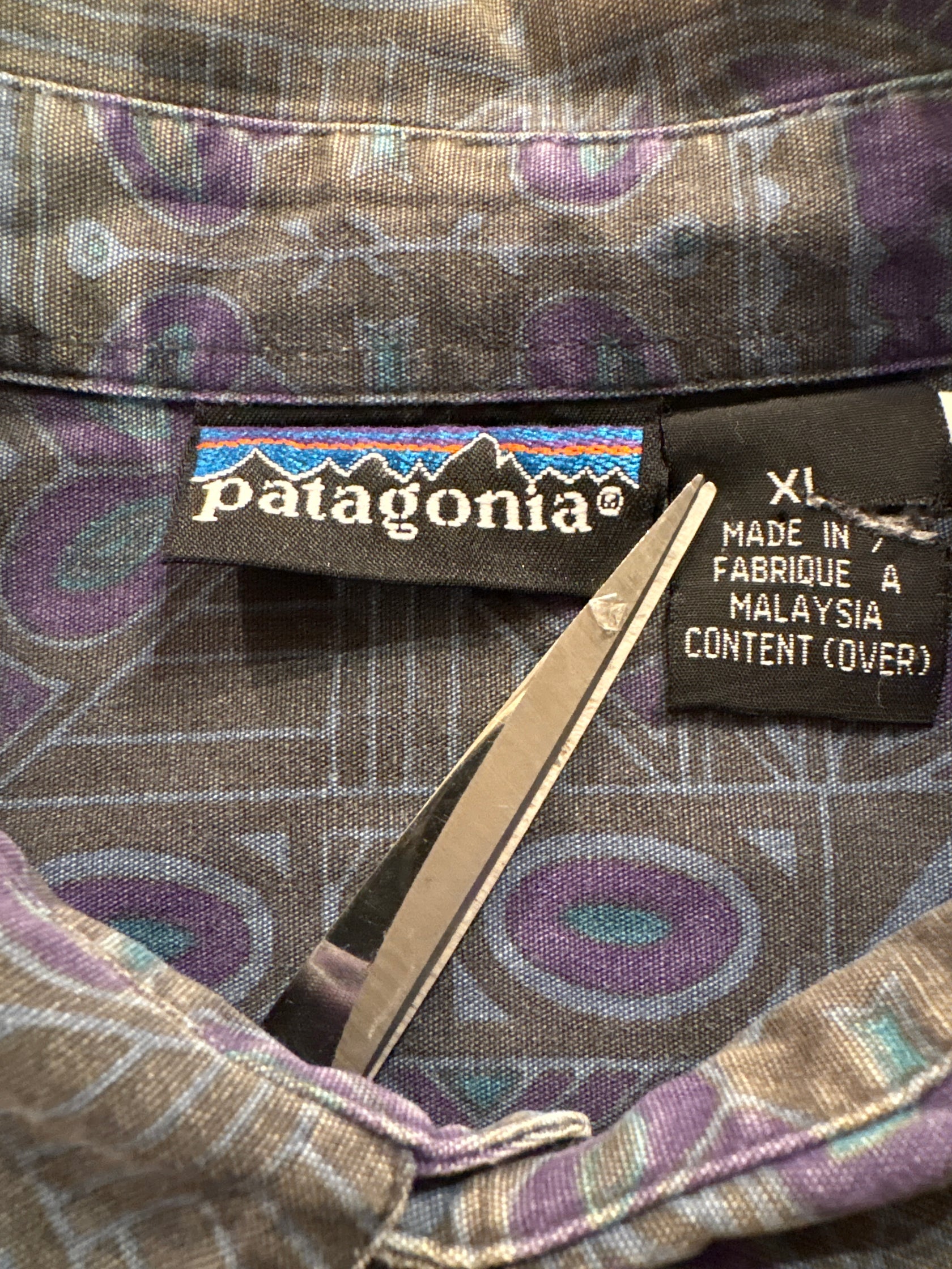 90's PATAGONIA 「TOTEM」長袖シャツ