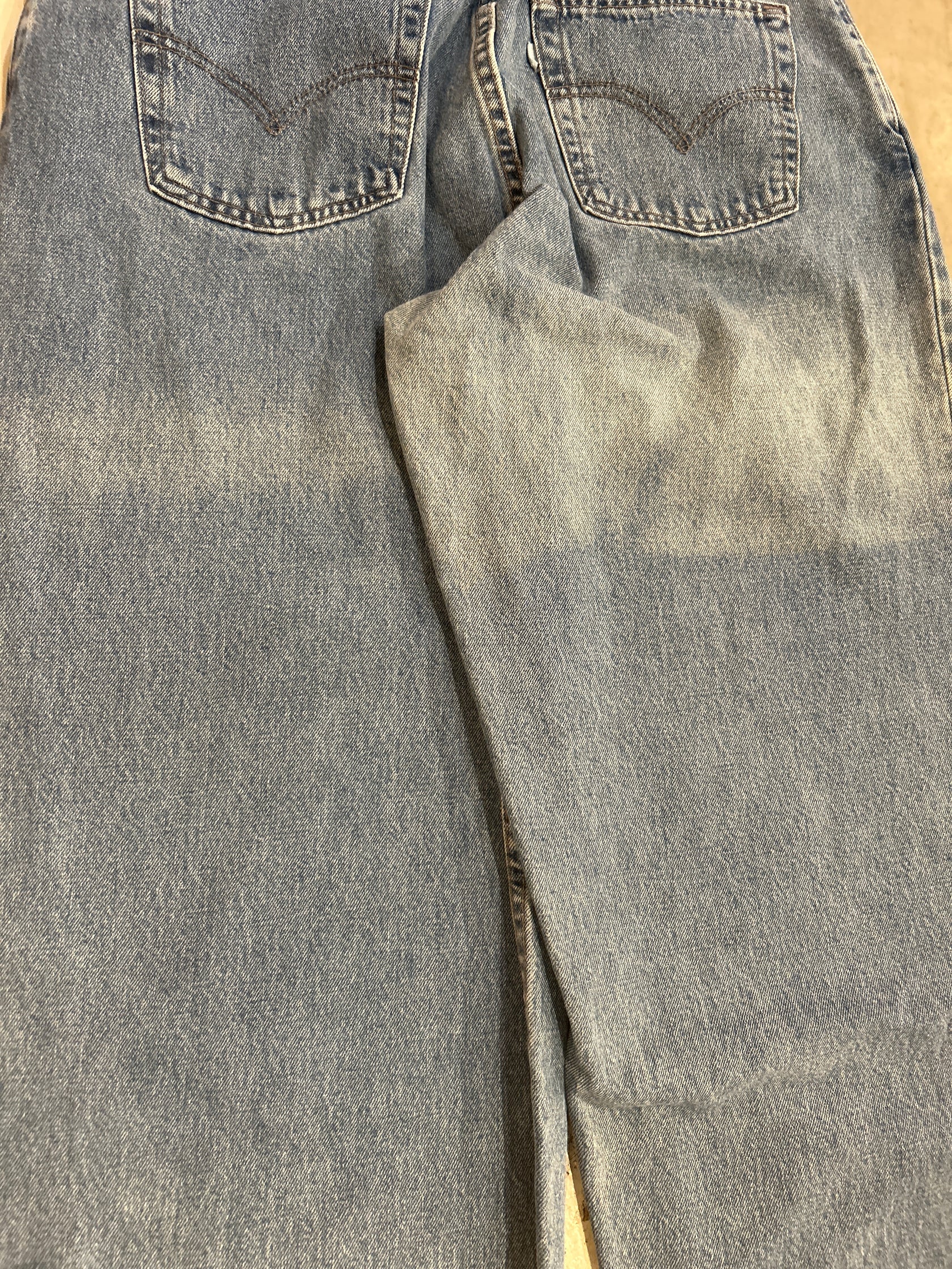 90’s levis silverTab 「BAGGY」USA製デニムパンツ