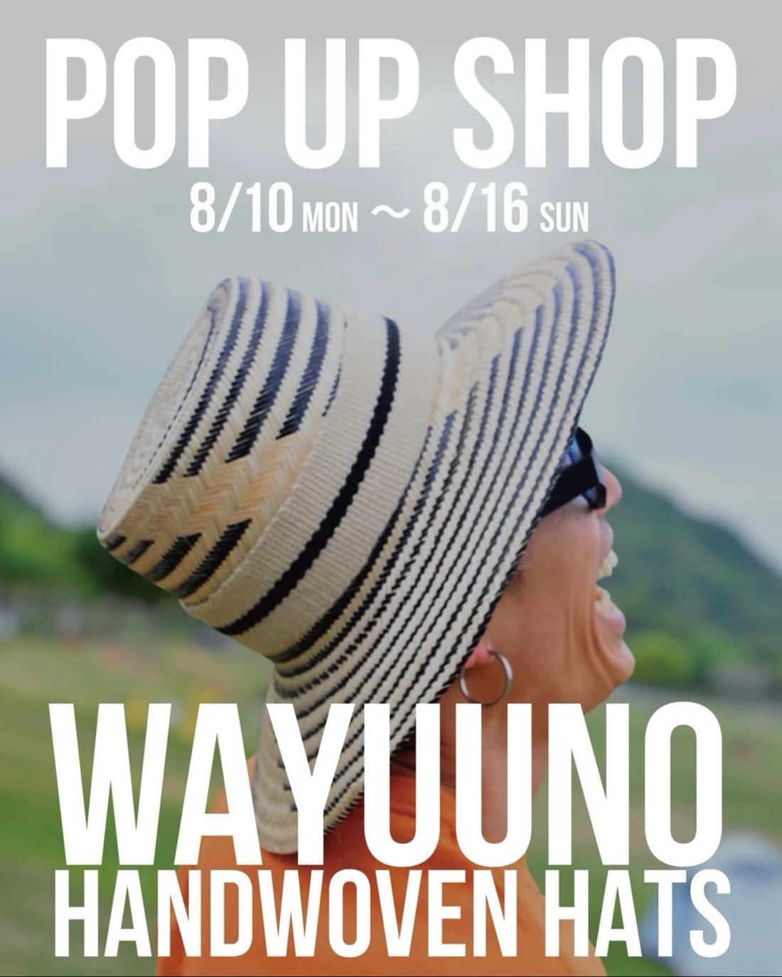 【2026.8.10~8.16】 WAYUUNO POP UP 開催のお知らせ