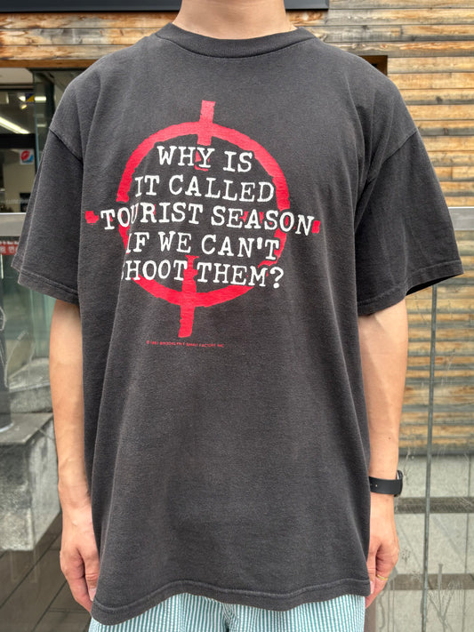 90's「Brooklyn T-Shirt Factory, Inc.」グラフィックTシャツ