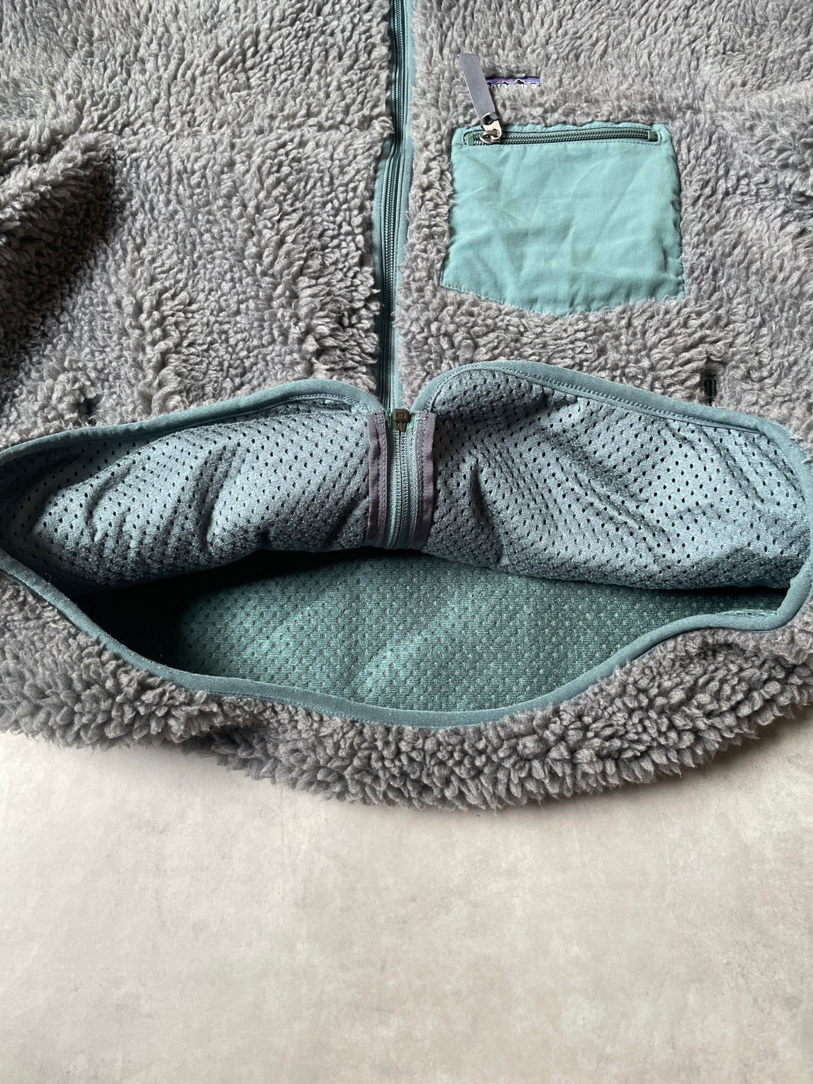 00s PATAGONIA「Classis Retro Cardigan」フリースジャケット　USA製