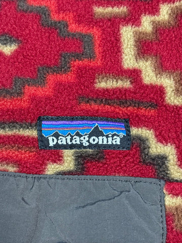 10's PATAGONIA Synchilla Snap-T「ヤナバ柄」フリースプルオーバー