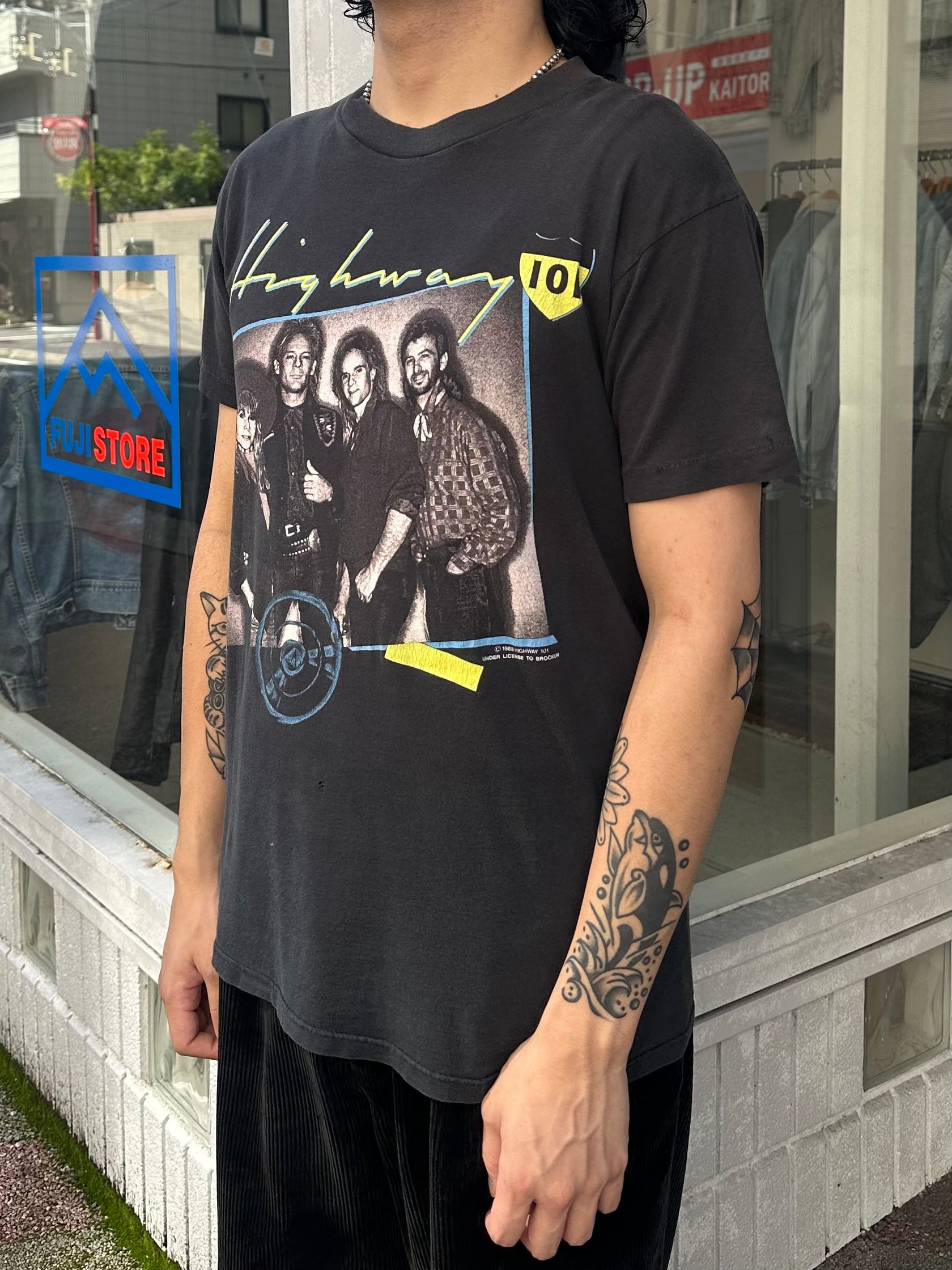 80's HIGHWAY 101「Coast to Coast Tour」バンドTシャツ