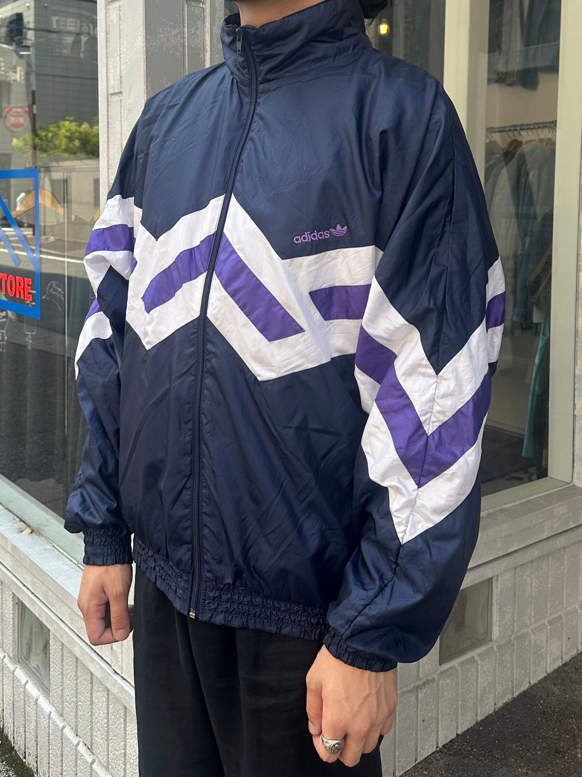 80's ADIDAS  ナイロンジャケット