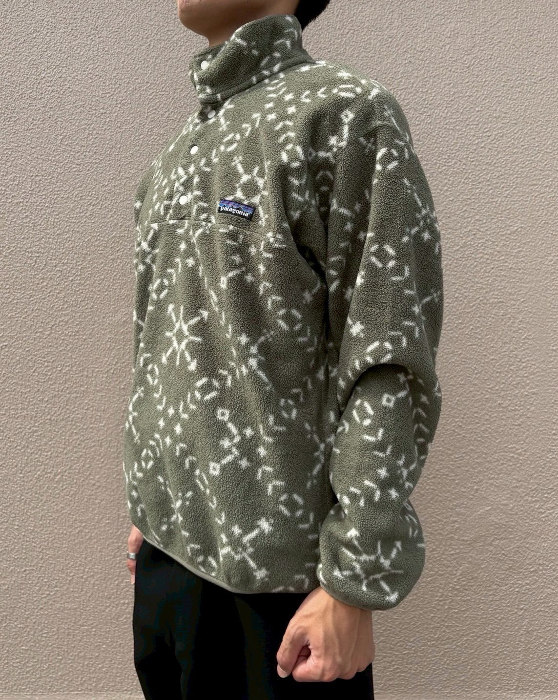 90's PATAGONIA「SYNCHILLA Snap-T」 USA製　フリースプルオーバー