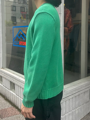 90's RALPH LAUREN ワンポイントニット　