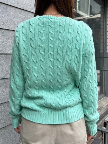 10's「Ralph Lauren」ケーブルニット