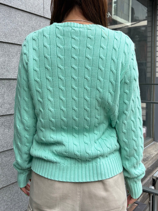 「Ralph Lauren」ケーブルニット