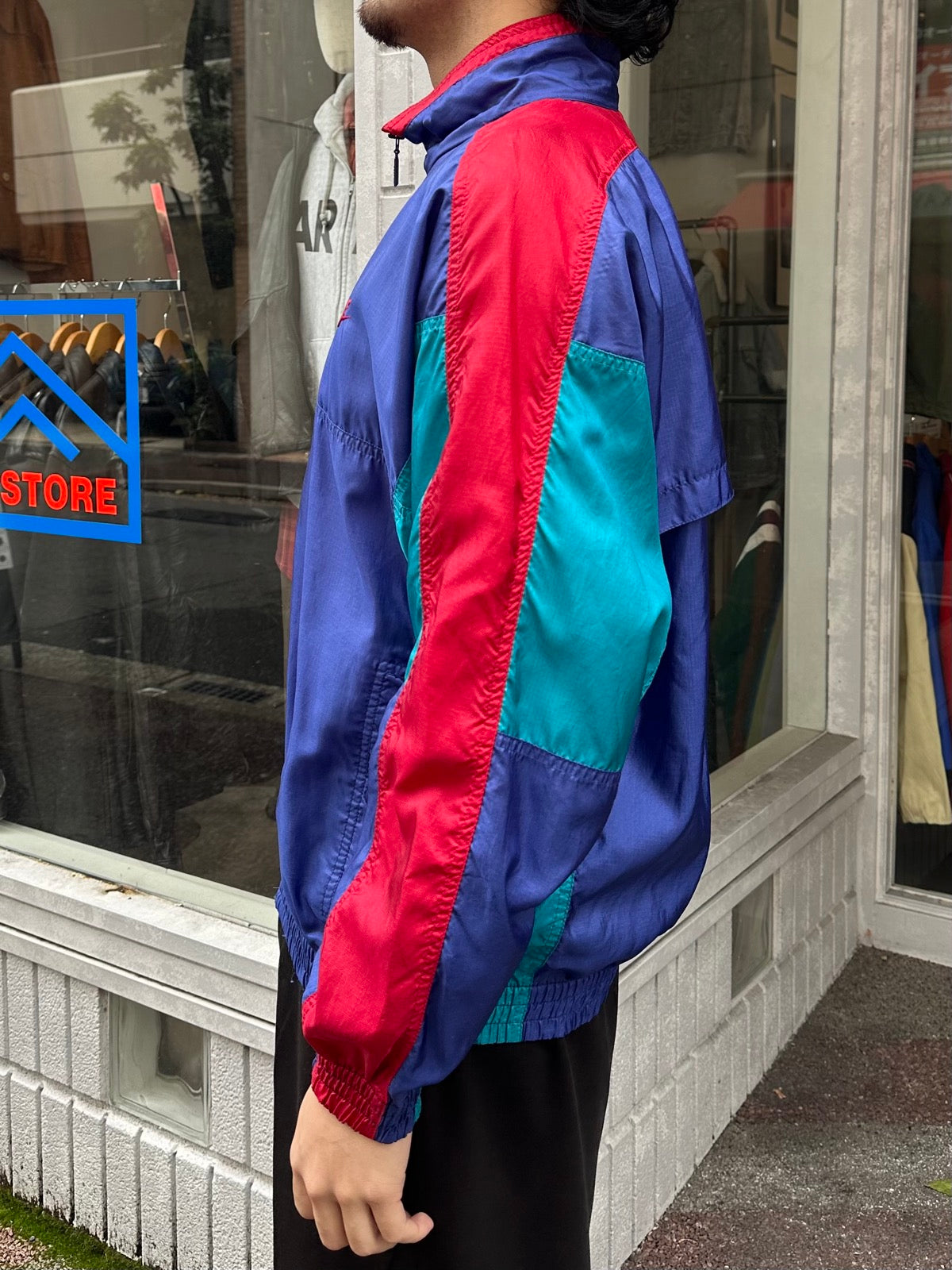 90's NIKE「silver tag」ナイロンジャケット