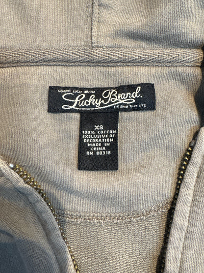 00's「Lucky Brand」ジップアップパーカー