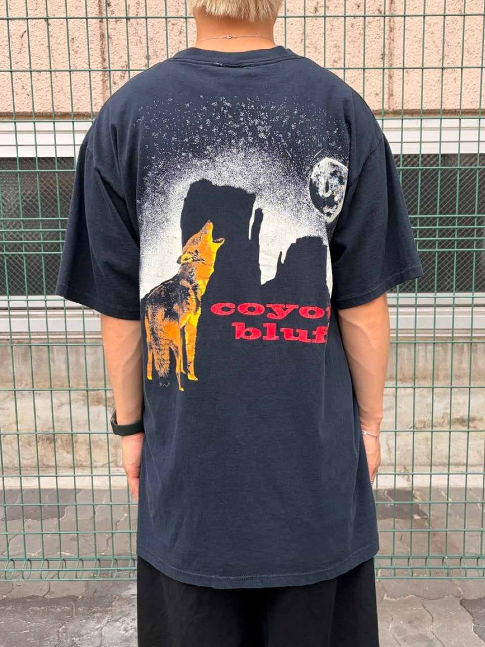 90's MARLBOLO「Coyote Bluff」USA製 企業Tシャツ