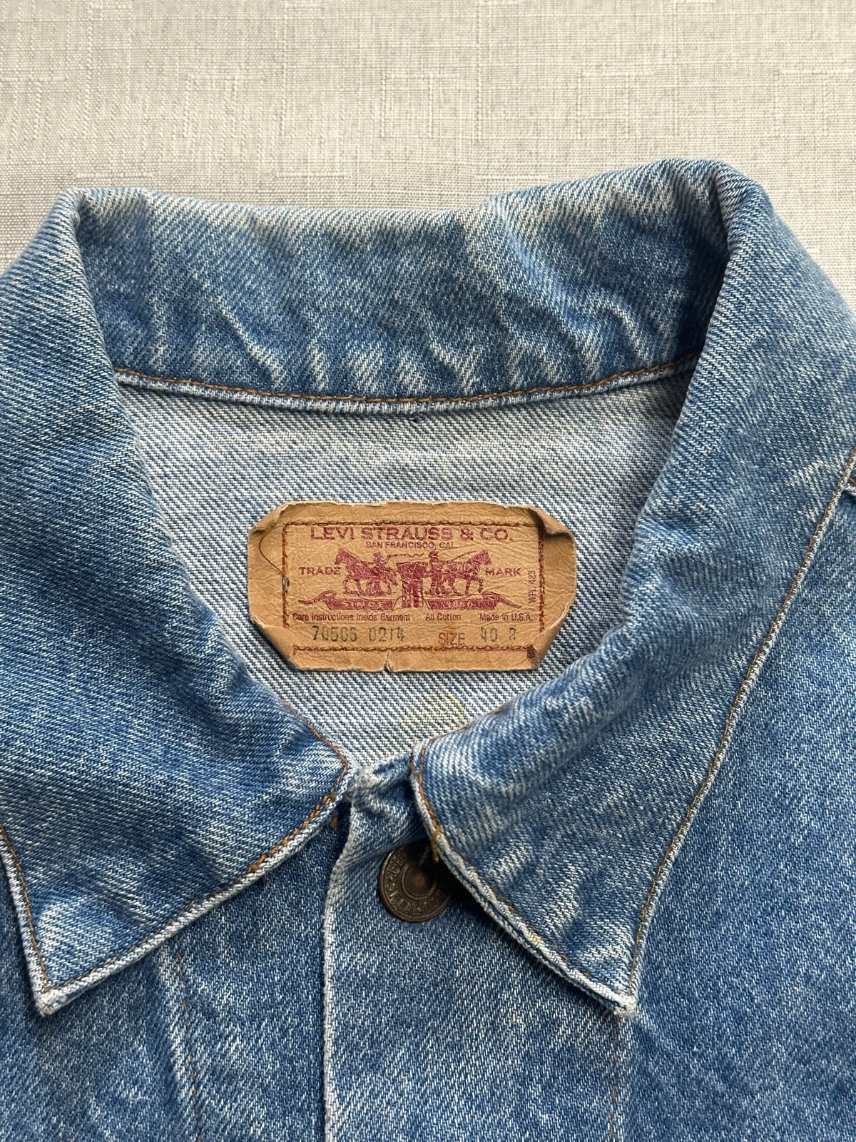 90's LEVI'S「70506-4th」デニムジャケット