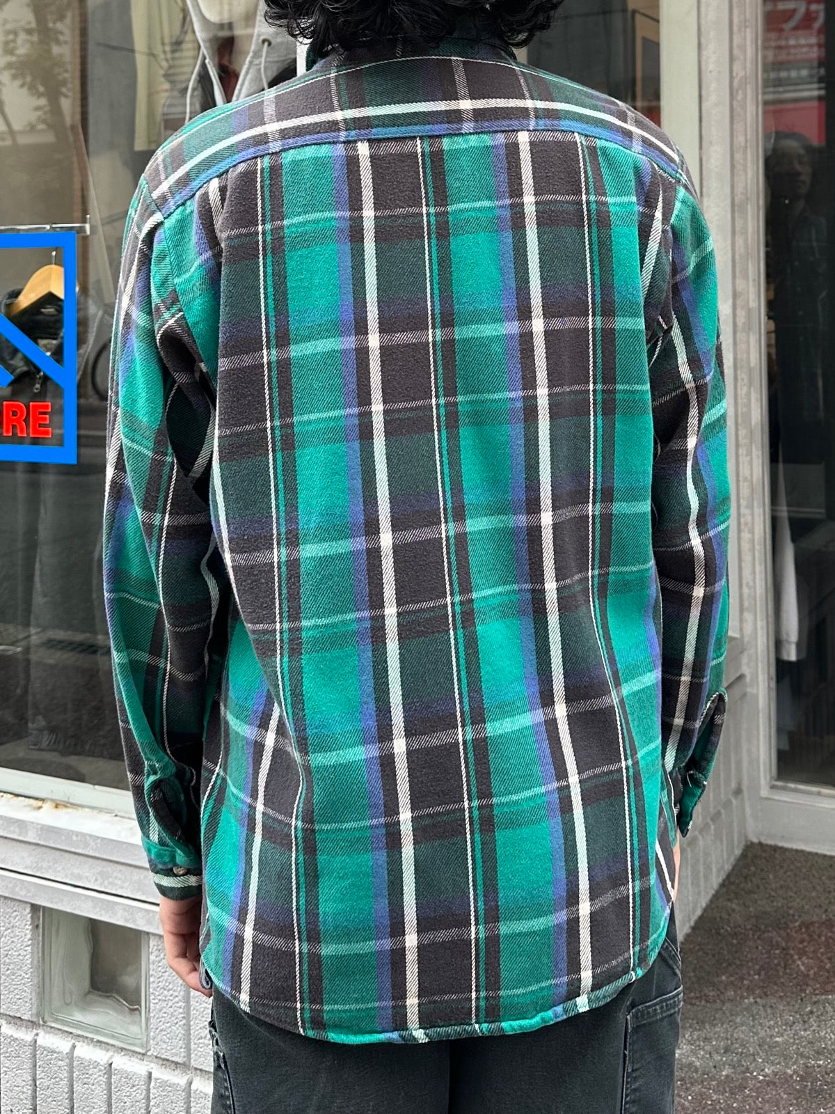 90's FIVE BROTHER ヘビーネルシャツ