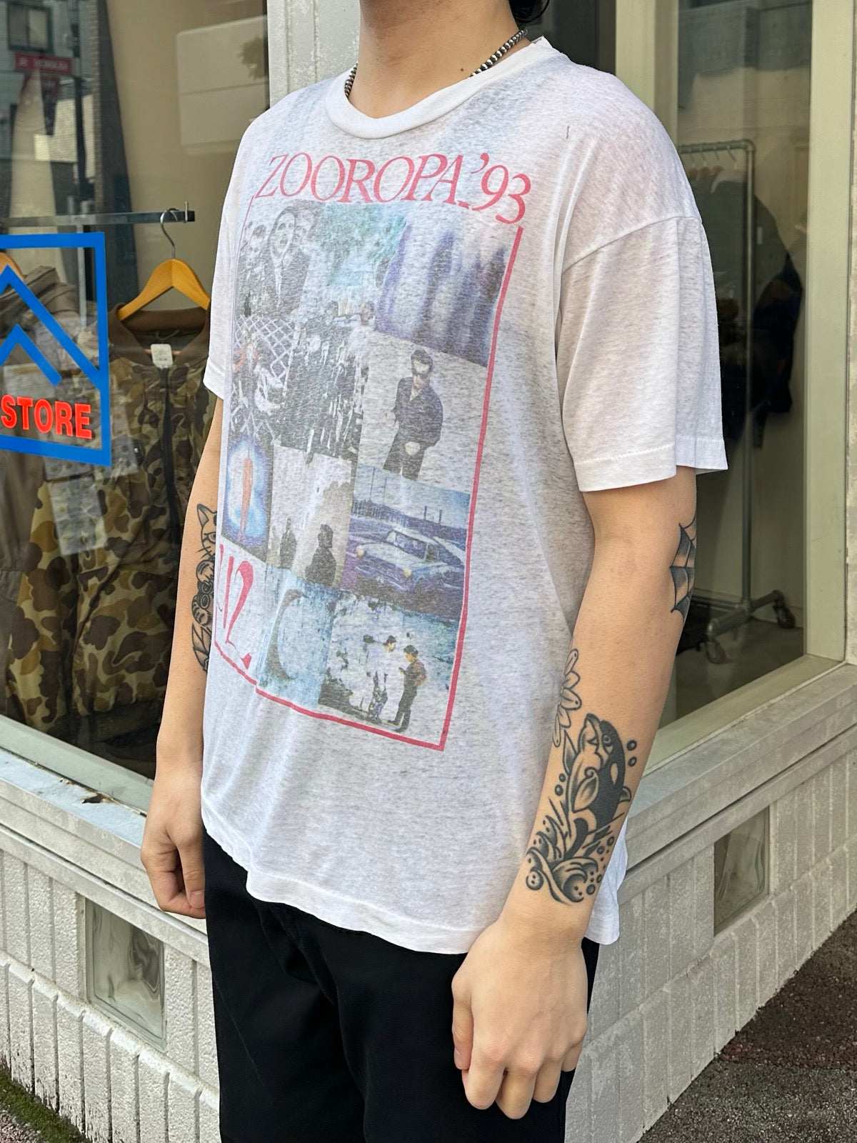 90's U2「Zoorops'93」バンドTシャツ