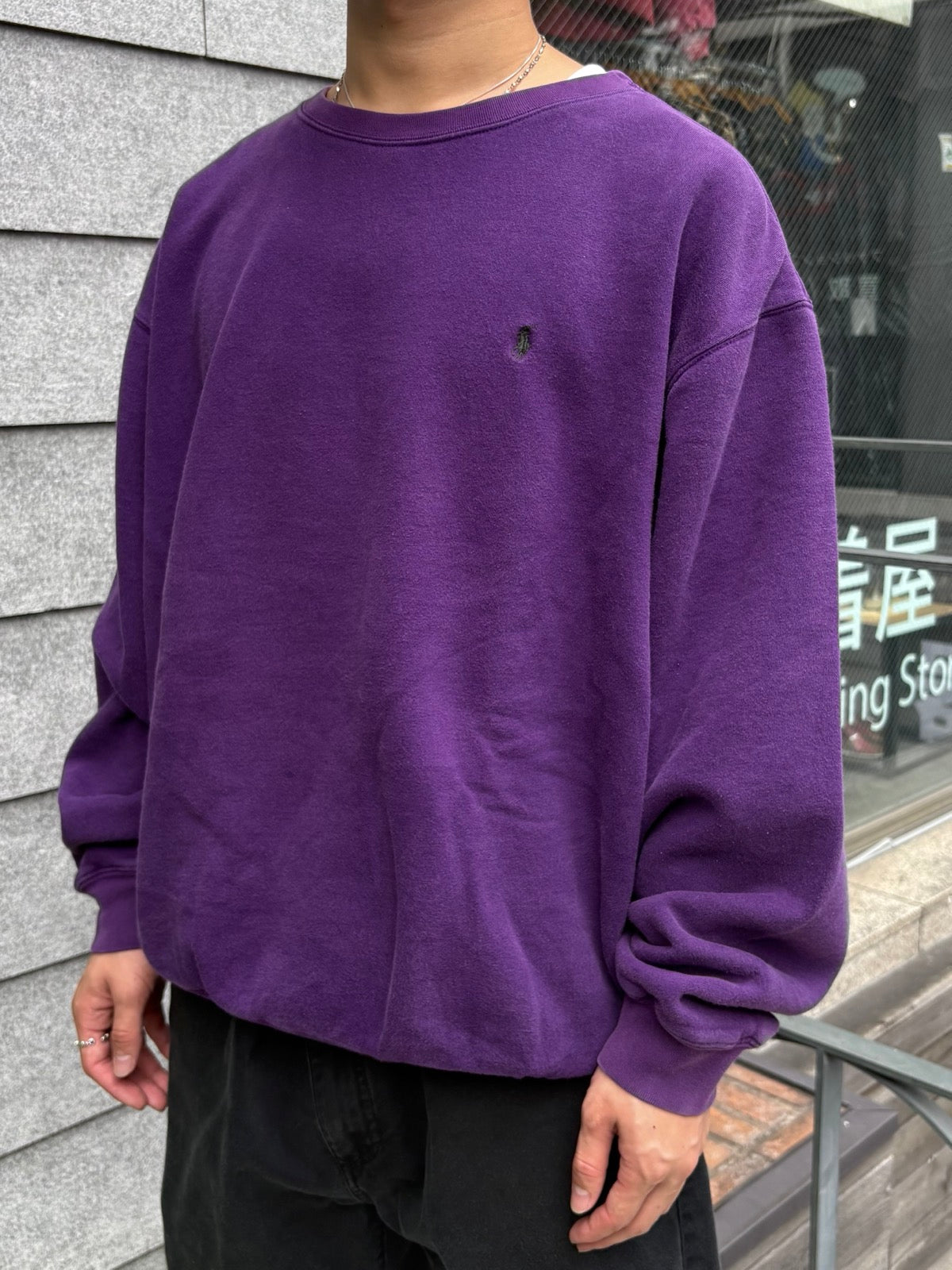 90's「Ralph Lauren」ワンポイントスウェット