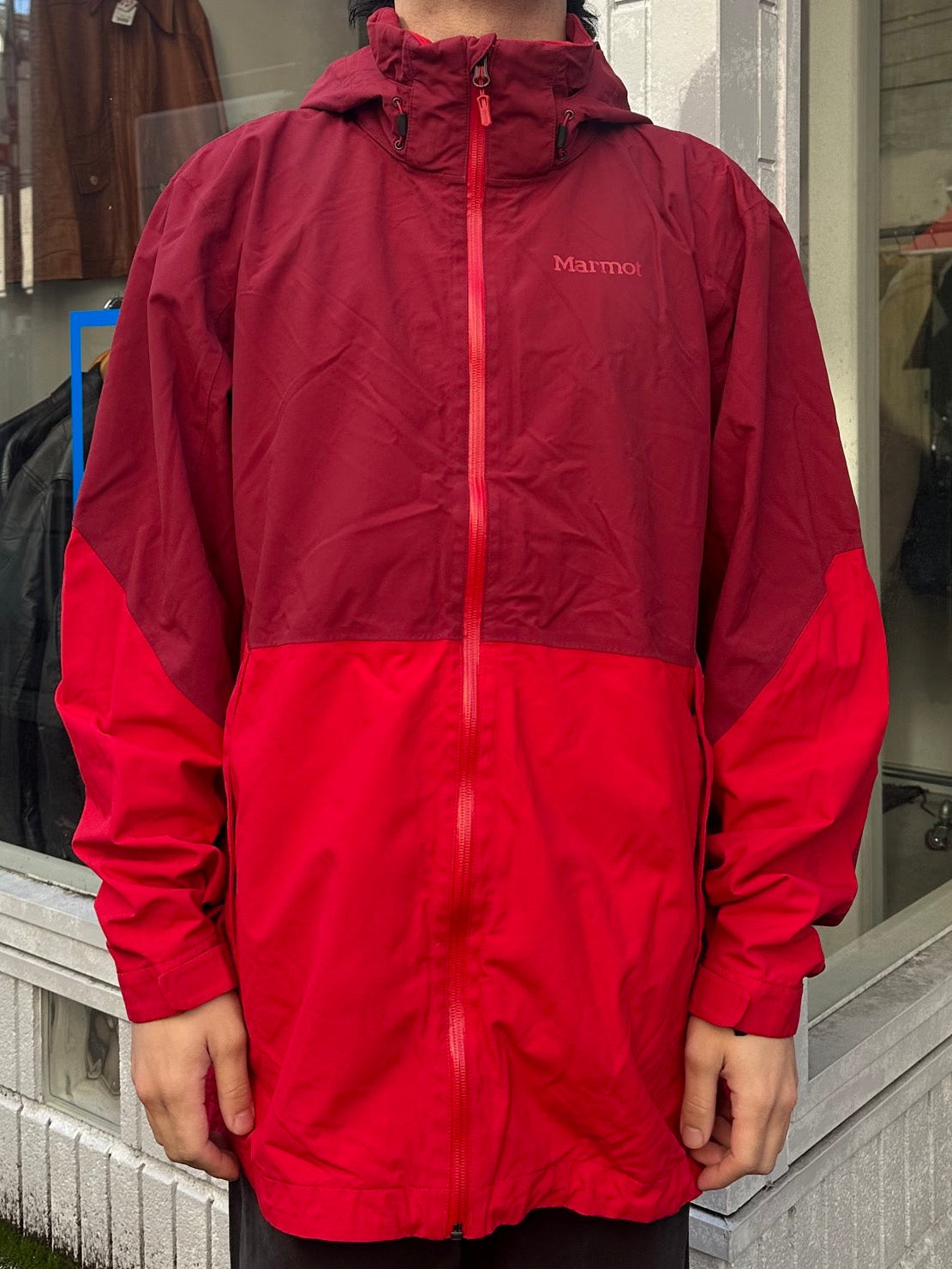 90's MARMOT ナイロンマウンテンパーカー