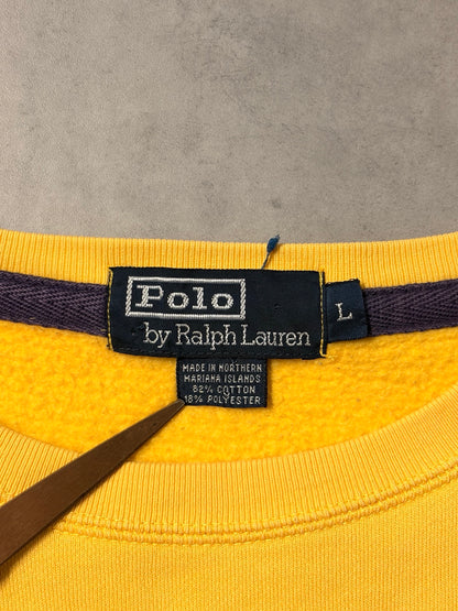 90's POLO BY RALPH LAUREN 「北マリアナ諸島製」ワンポイントスウェット