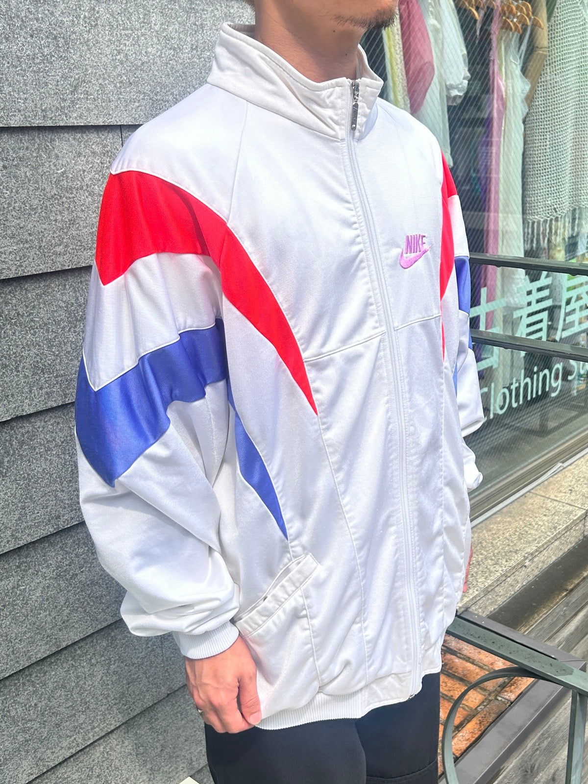 90's NIKE「銀タグ」トラックジャケット